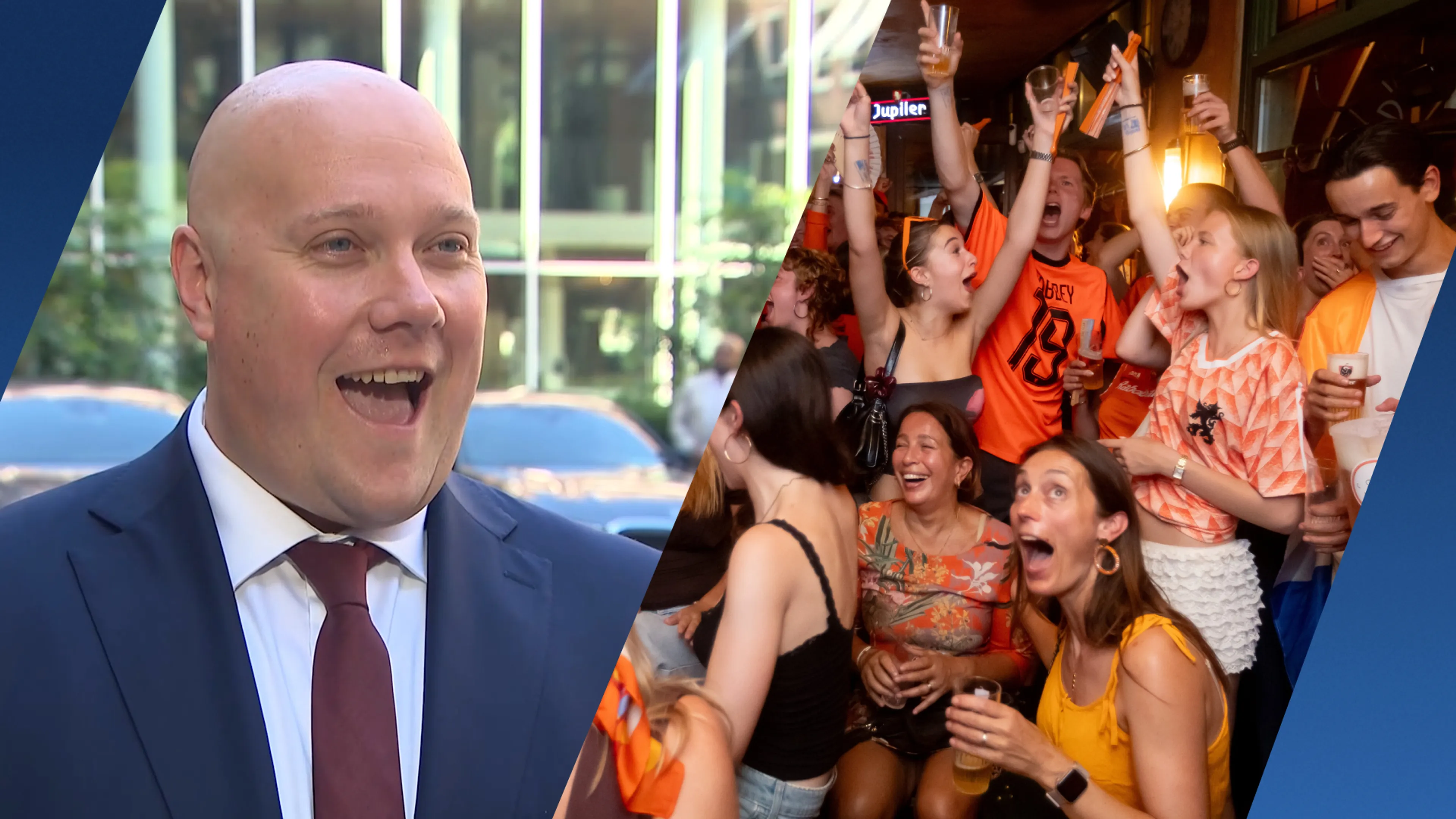 Vrij om het WK te kunnen zien? Minister Aartsen ziet de lol er wel van in