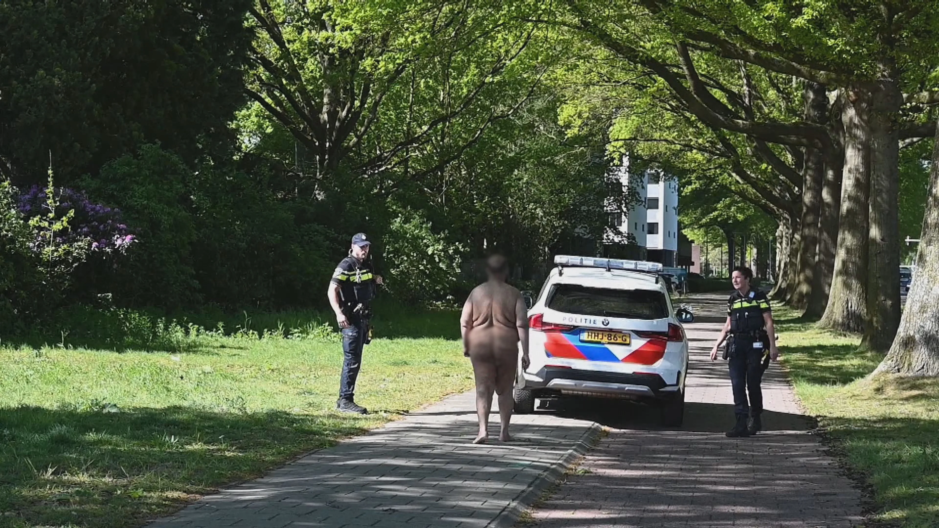 Naaktloper opnieuw gespot in Tilburg, man overgedragen aan zorginstelling