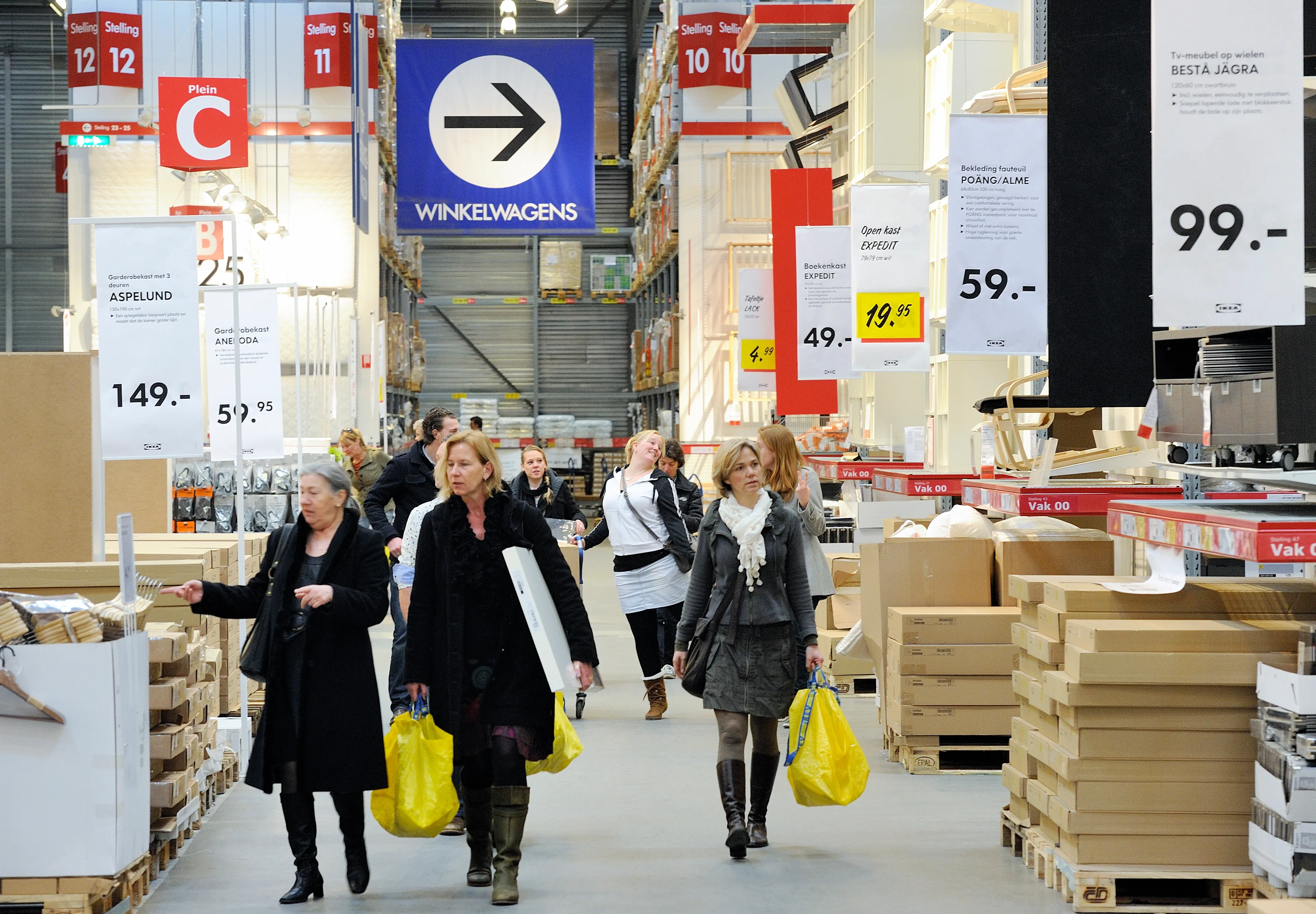 Nederlandse Ikea-winkels op 28 april weer open
