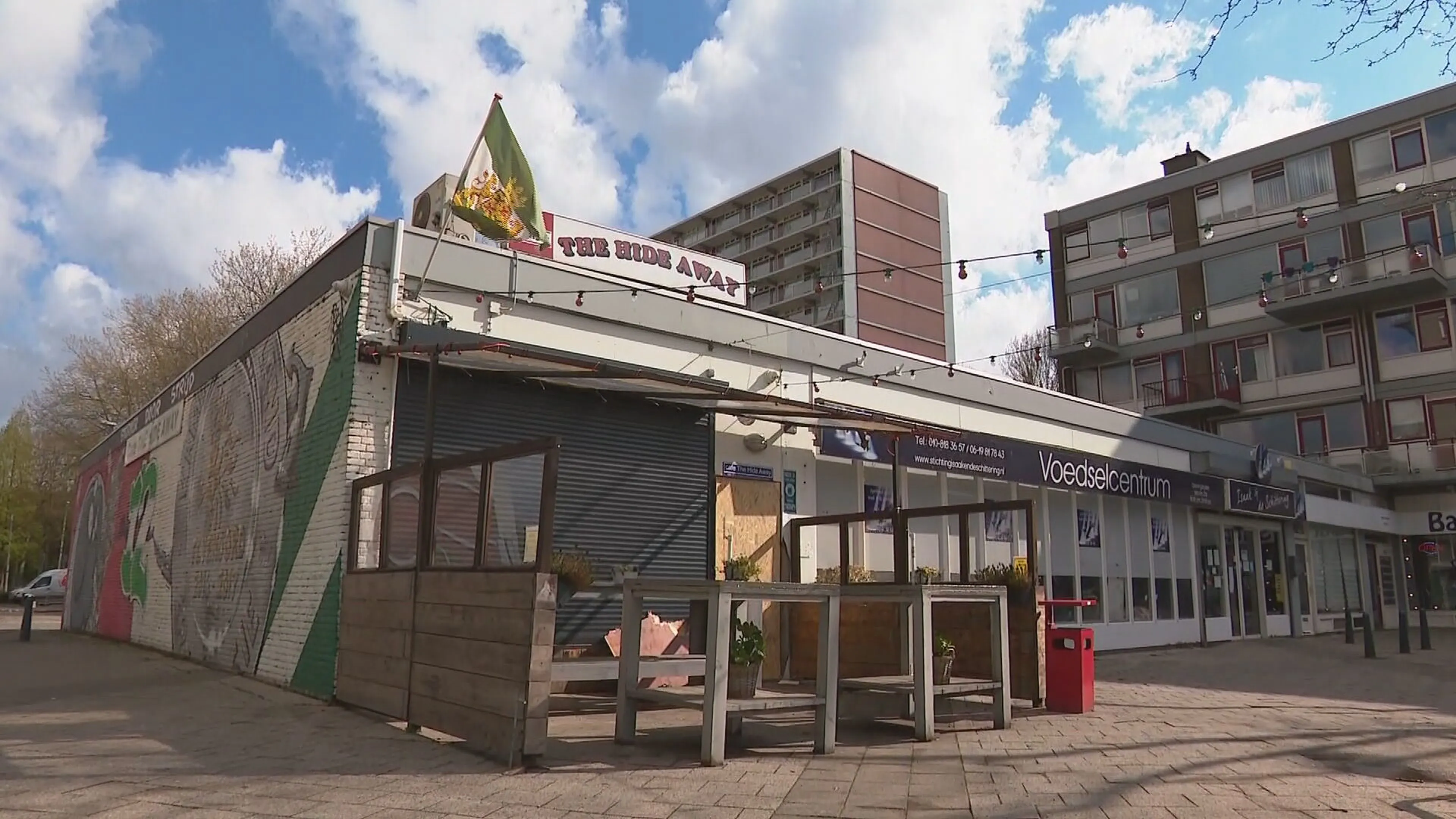 Meer dan 10.000 euro opgehaald voor zwaar beschadigd Feyenoordcafé