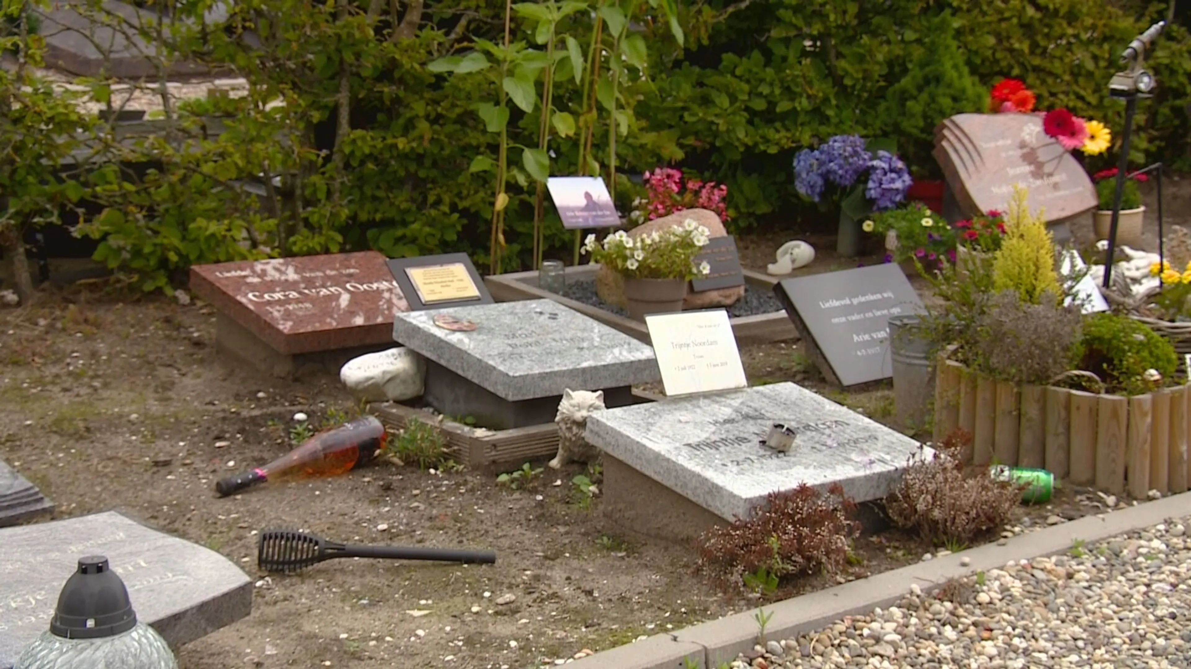 Taakstraf voor tieners die meer dan honderd graven sloopten in 's-Gravenzande