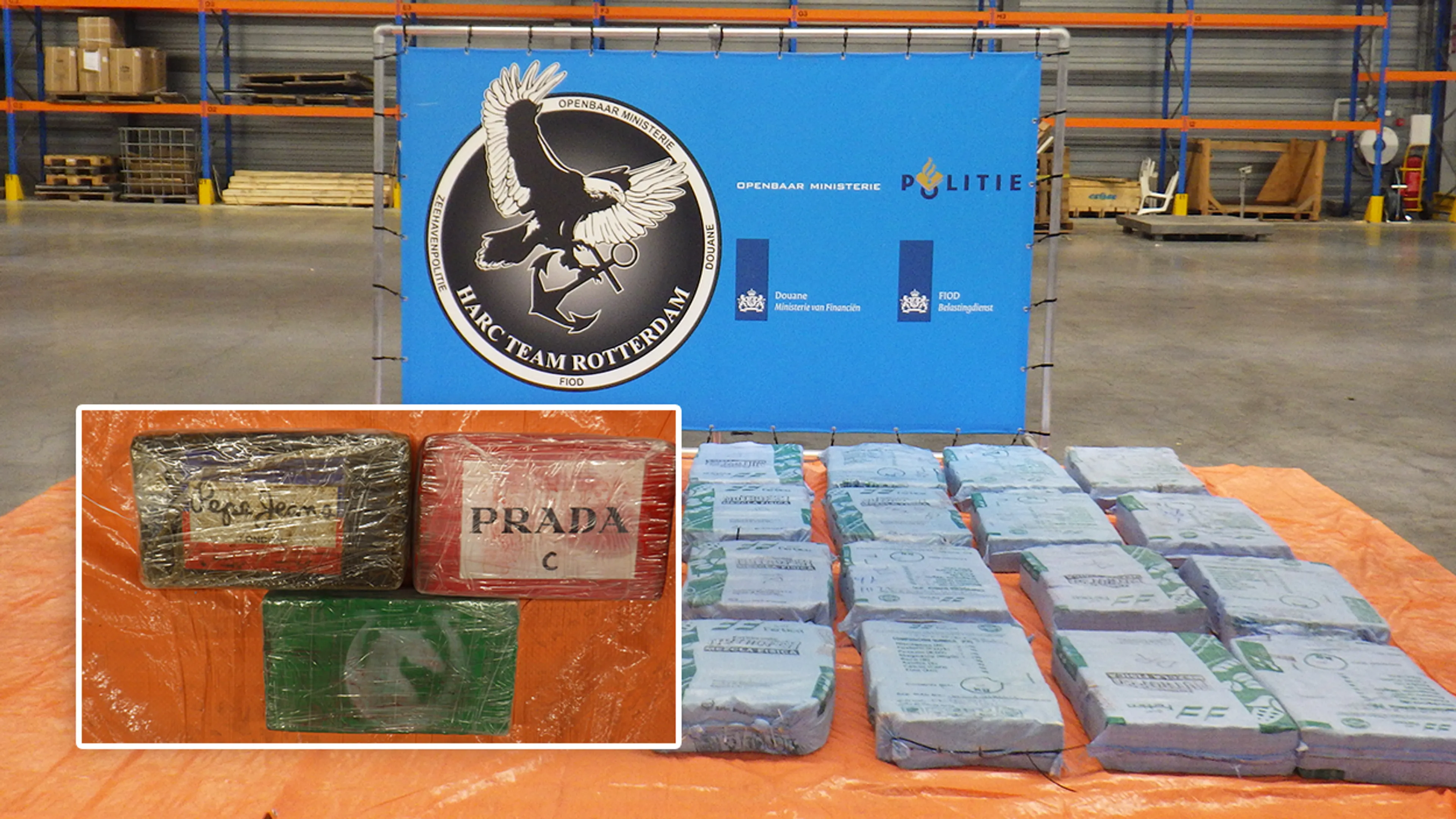 Douane ontdekt 700 kilo cocaïne in container met bananenpuree