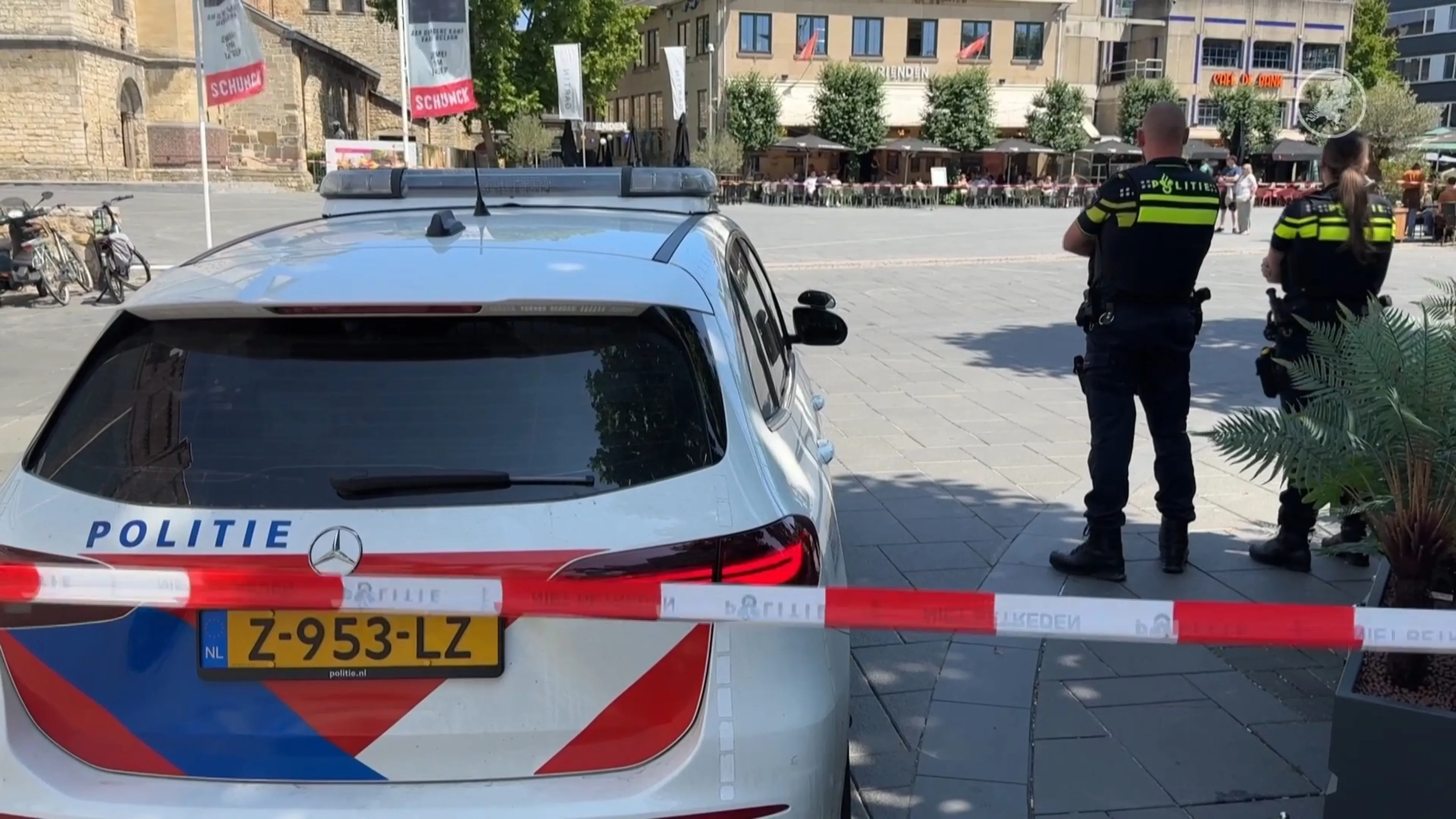 Groot gebied rondom museum Heerlen afgezet om verdachte situatie