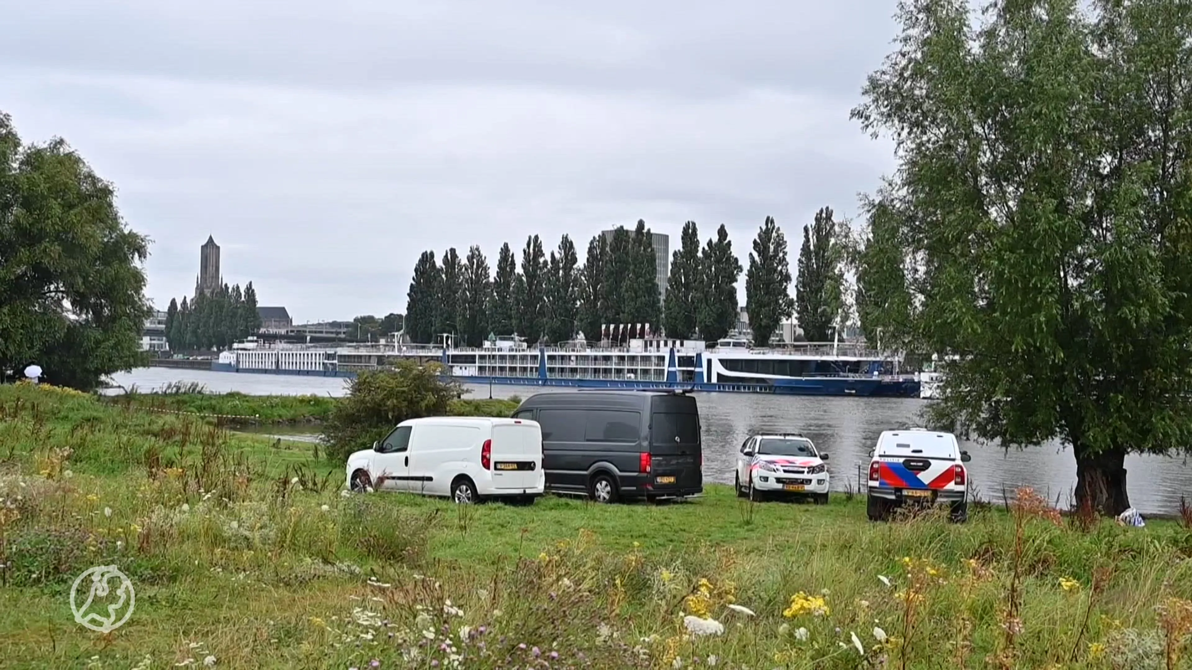 Lichaam gevonden in Nederrijn bij Arnhem
