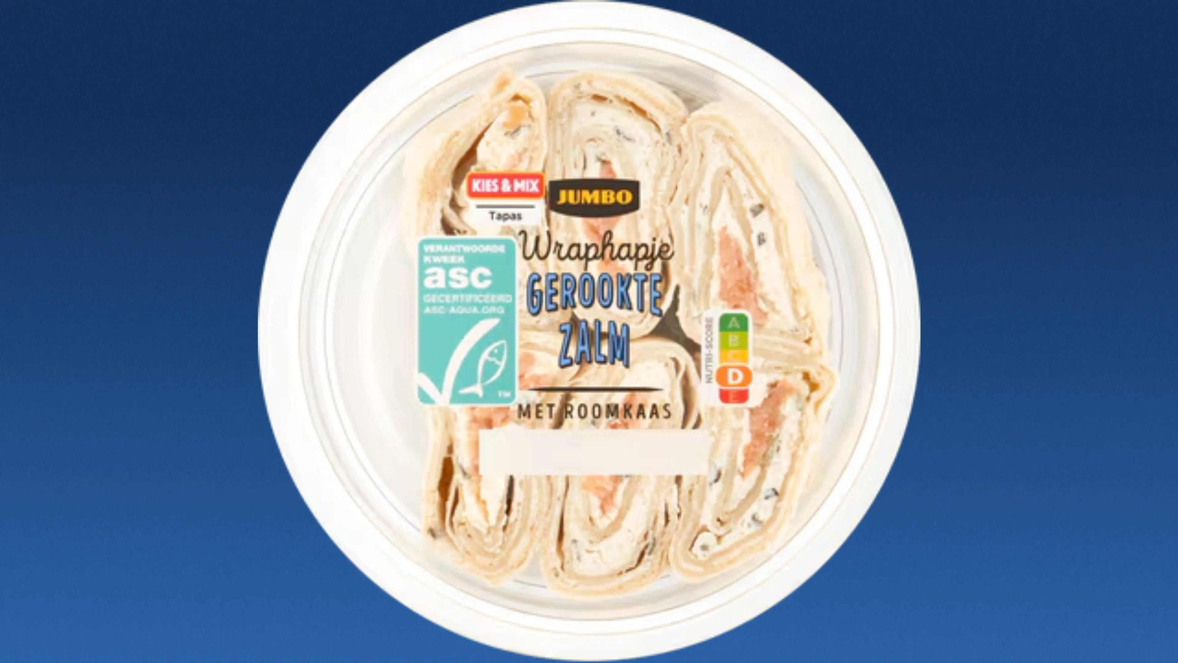 Verkeerd etiket, Jumbo roept wrap met zalm en roomkaas terug