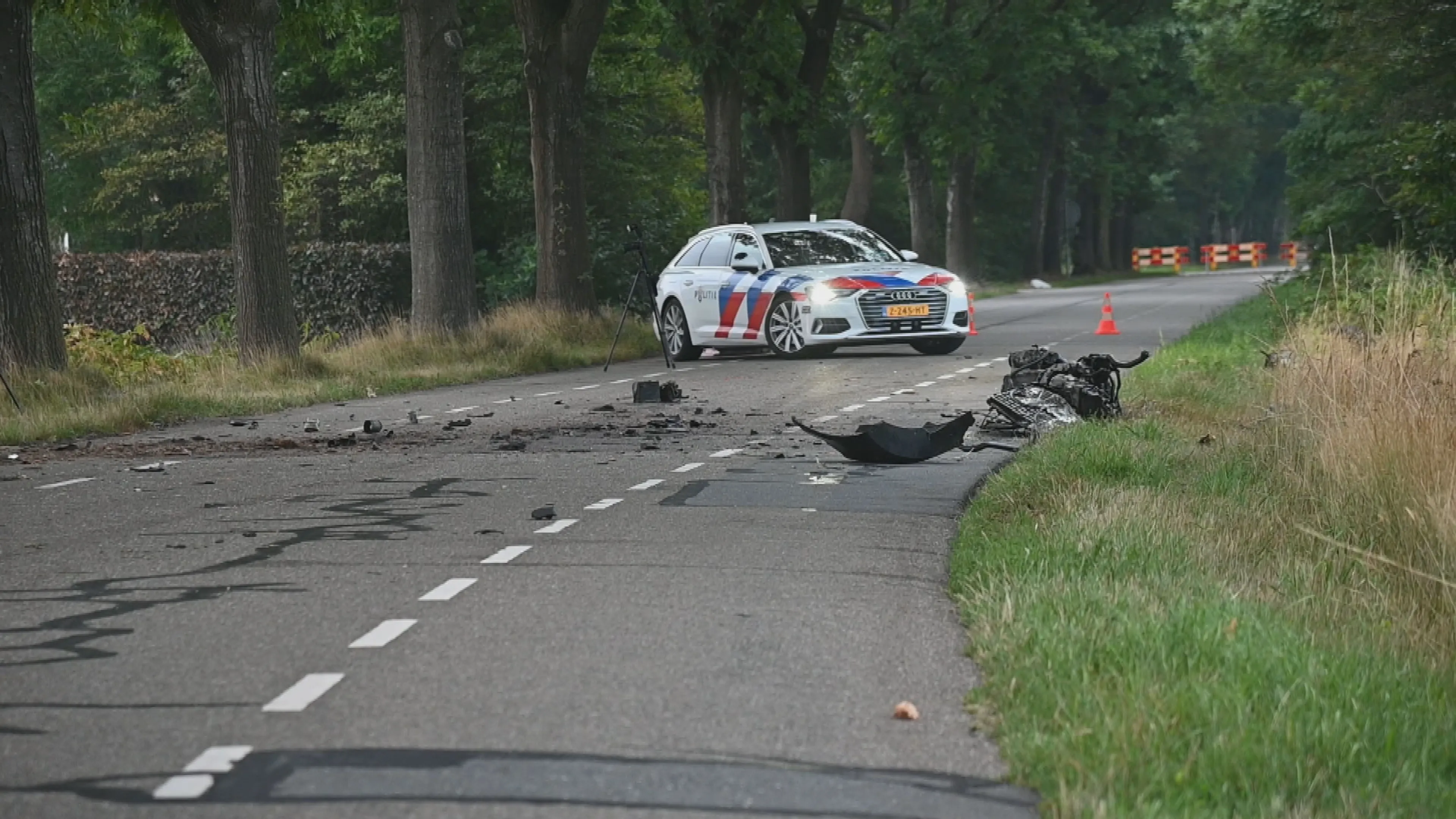 Automobilist (35) overleden bij heftig ongeluk in Chaam