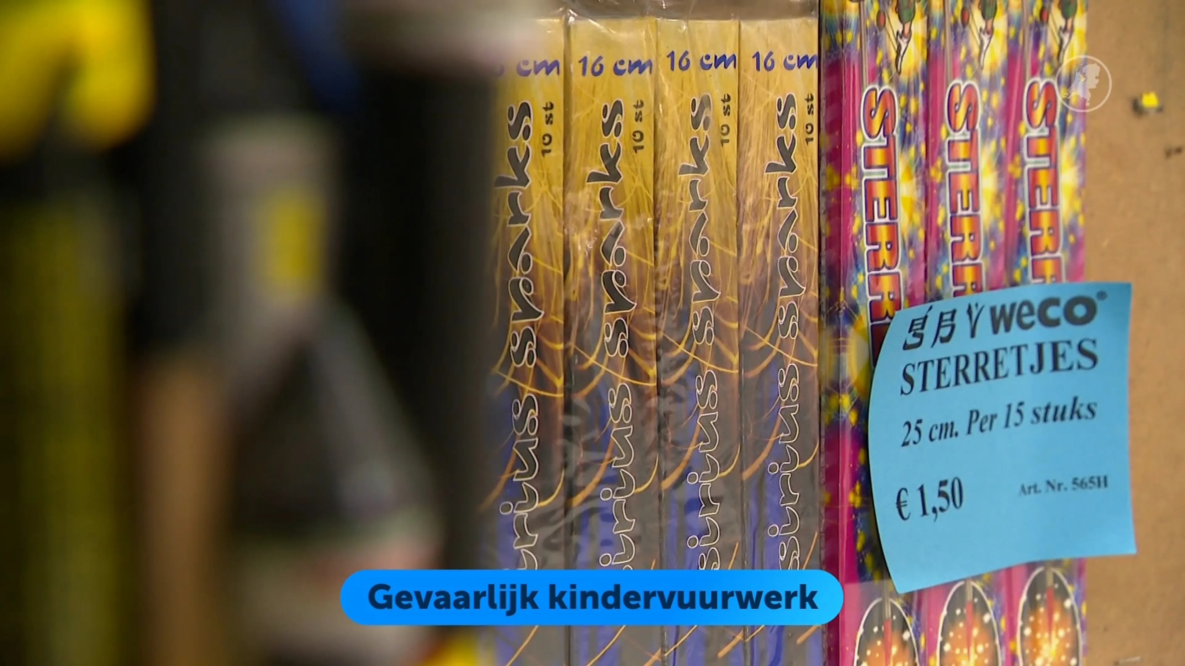 Groot deel kindervuurwerk afgekeurd: dit mag niet meer verkocht worden