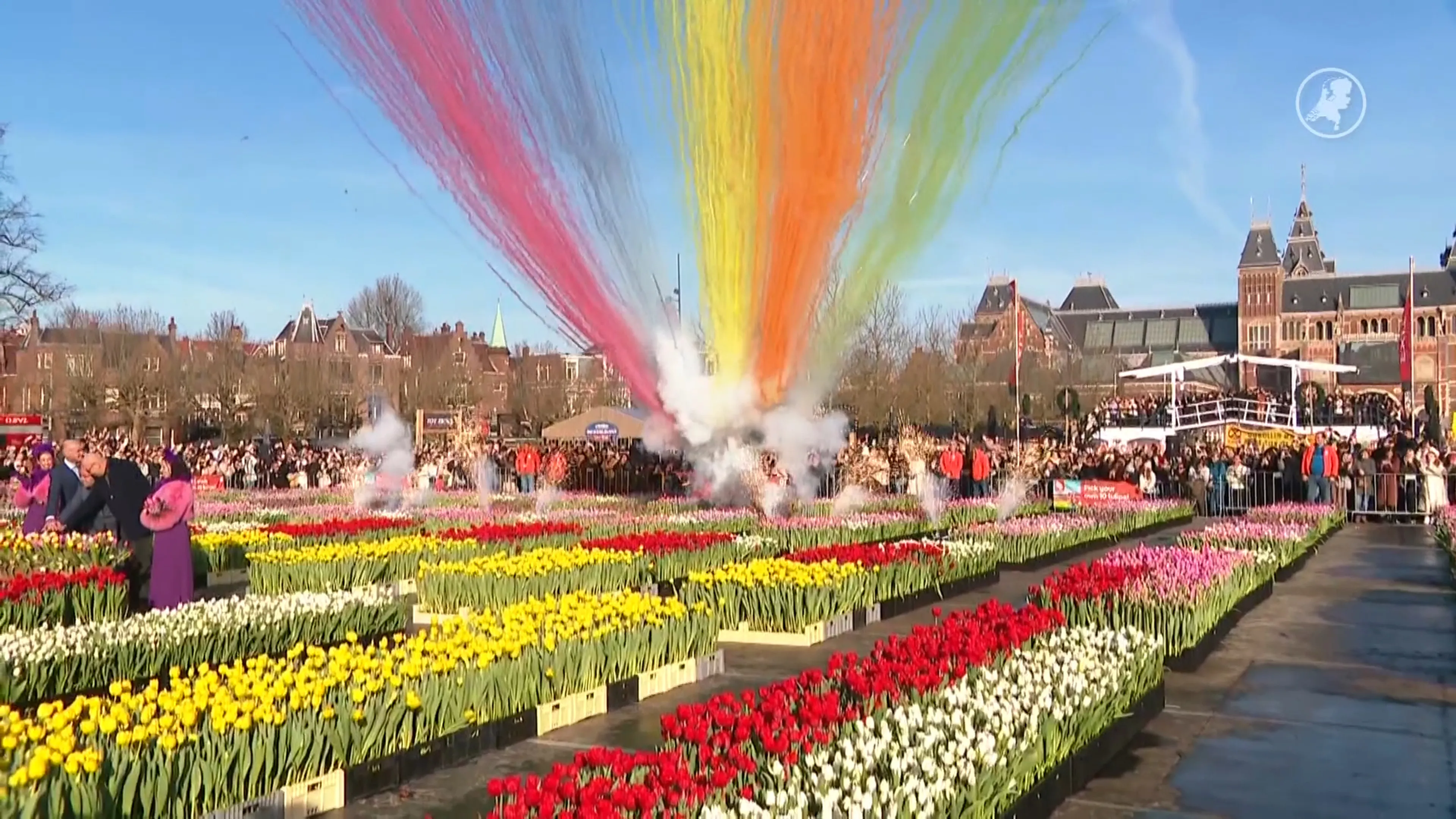 Nationale Tulpendag van start: drukte, maar ook kritiek