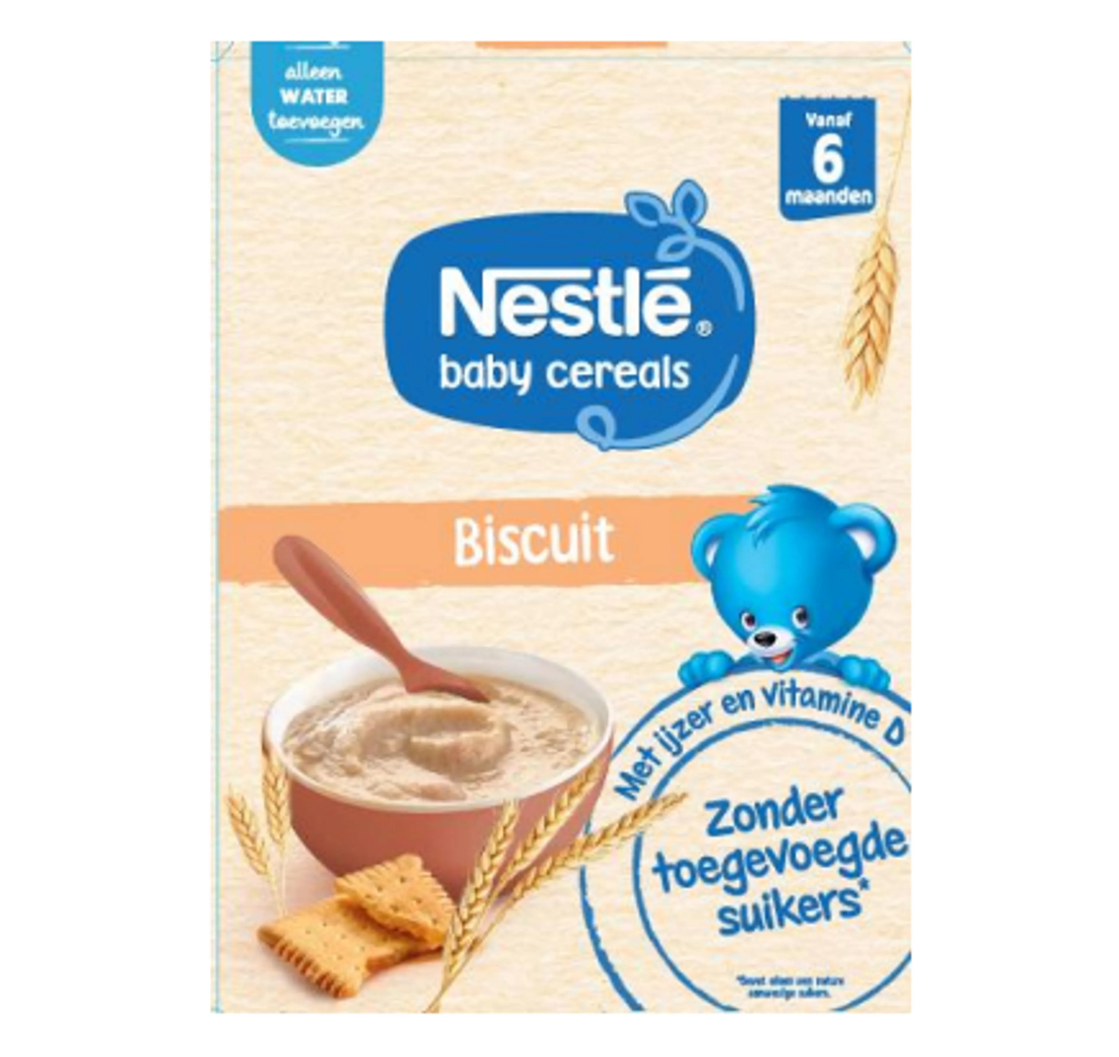 Waarschuwing babykoekjes om verkeerde verpakking, allergeen niet vermeld