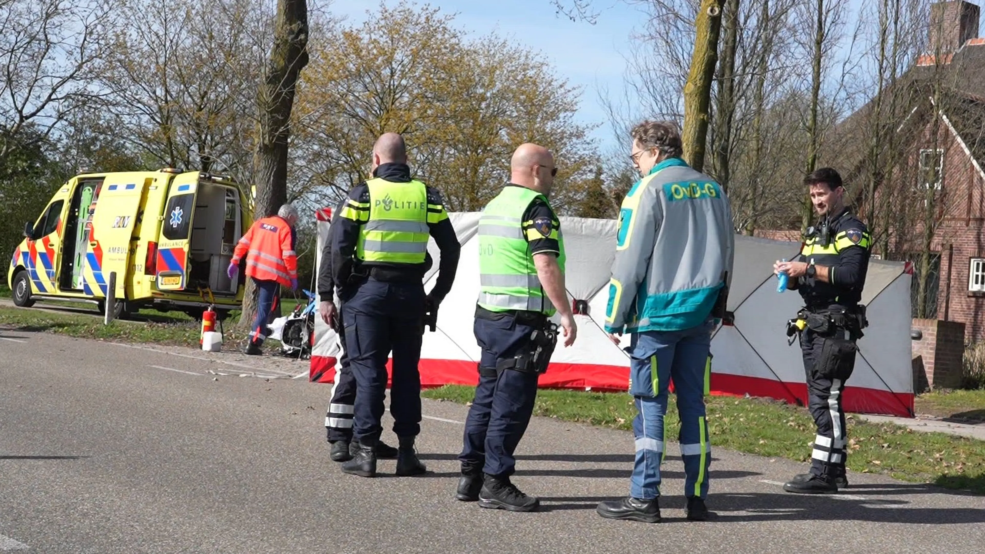 Motorrijder (67) overleden na ongeluk in Chaam