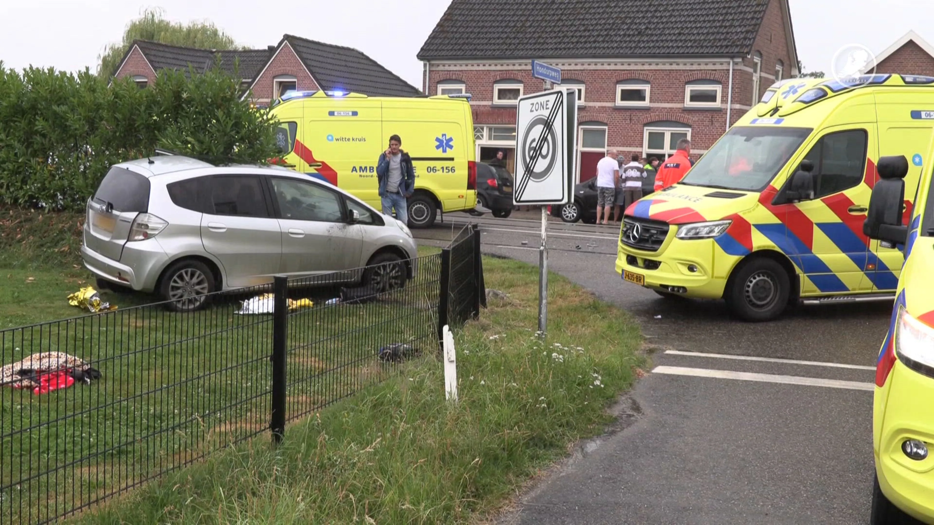 Meerdere kinderen naar het ziekenhuis na ongeluk in Aalten