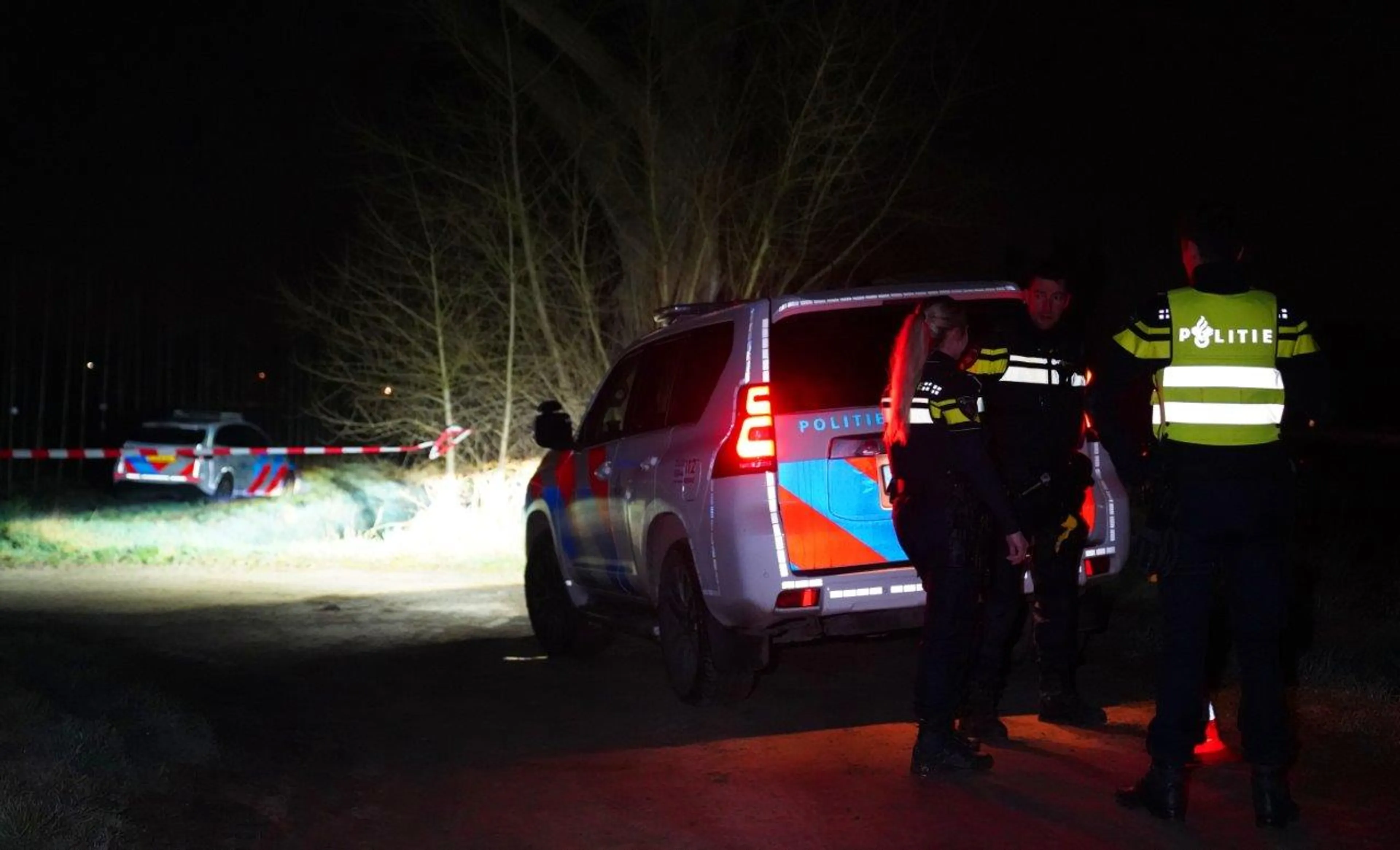 Politie schiet op agressieve man in Haaren na dreigende situatie