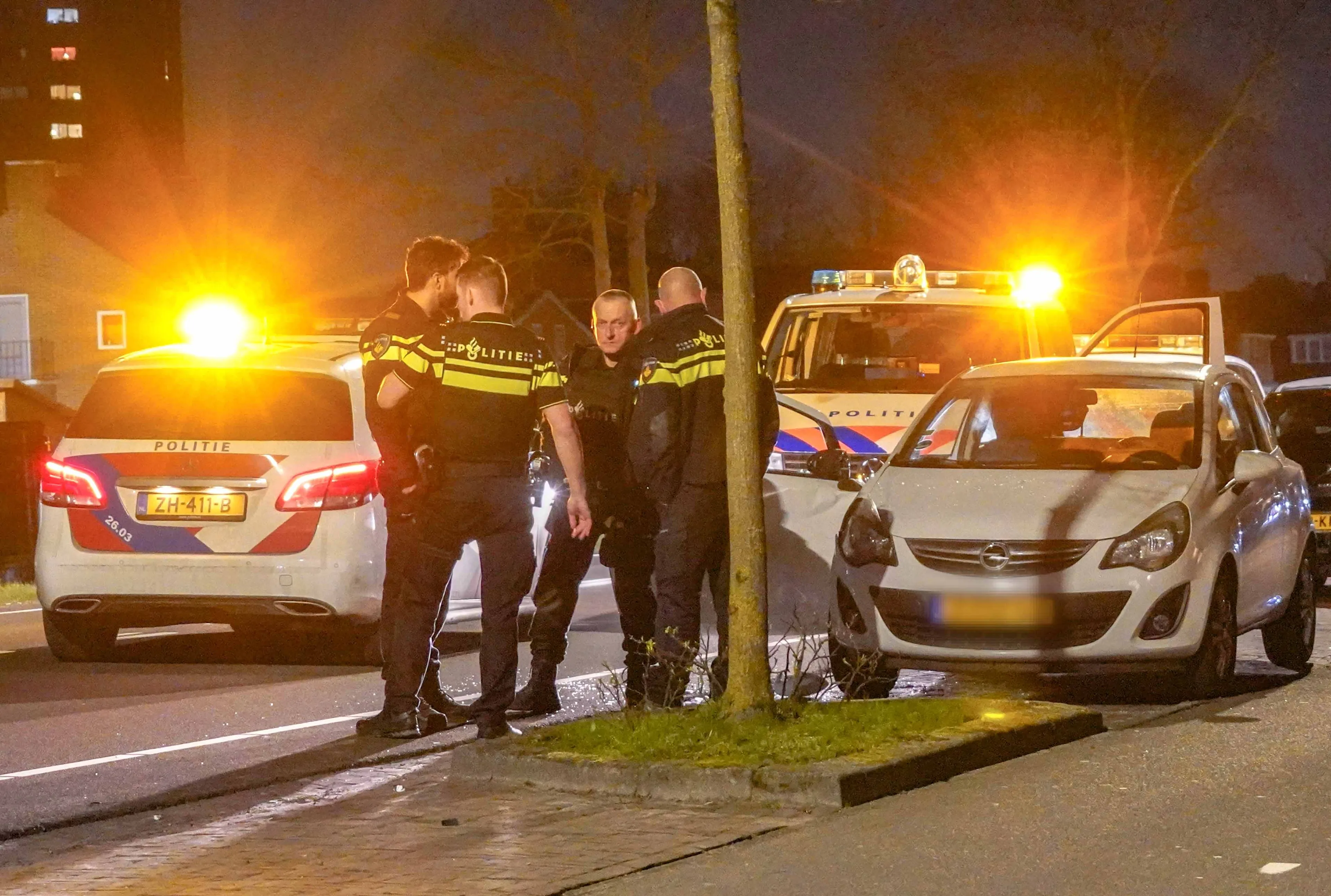 Politie lost waarschuwingsschot bij aanhouding in Groningen