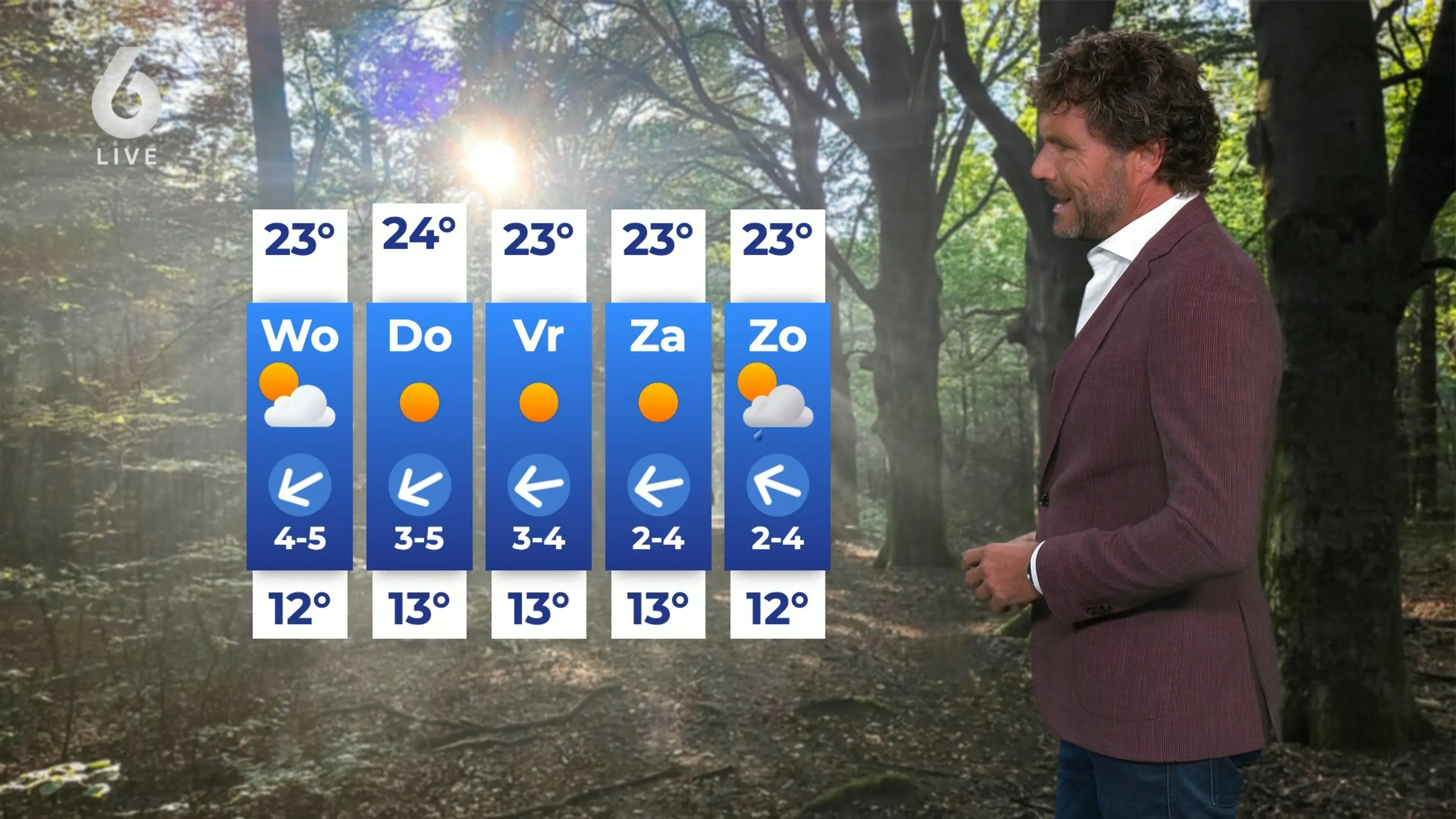 Geregeld zon op Prinsjesdag, wel krachtige wind