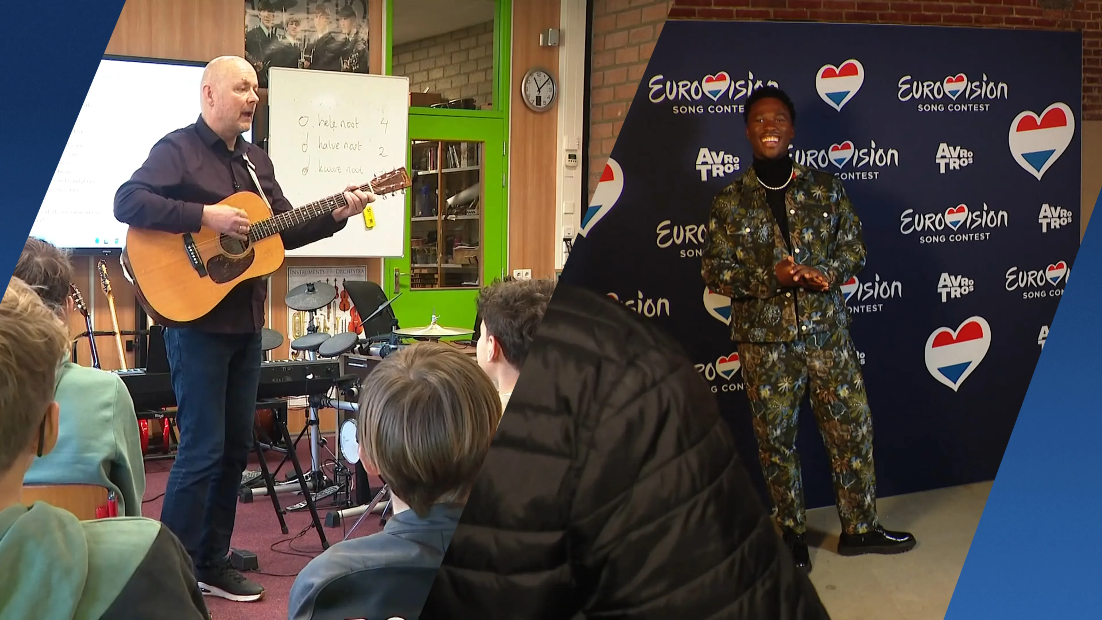 Docenten Enkhuizen apetrots dat hun oud-leerling Claude naar Songfestival gaat