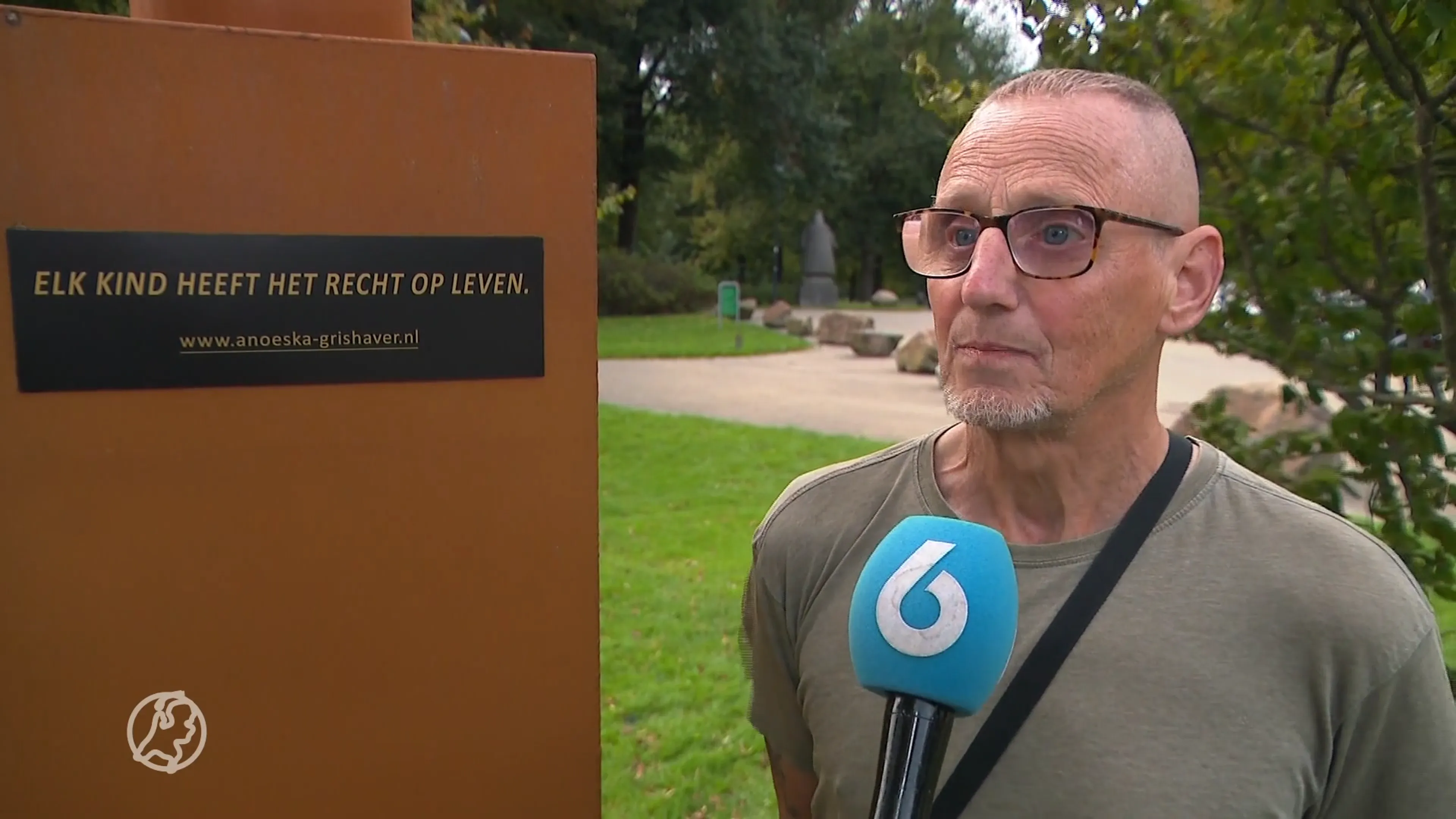 Nieuw monumentje onthuld voor Anoeska: 'Voor haar en alle vermoorde kinderen'