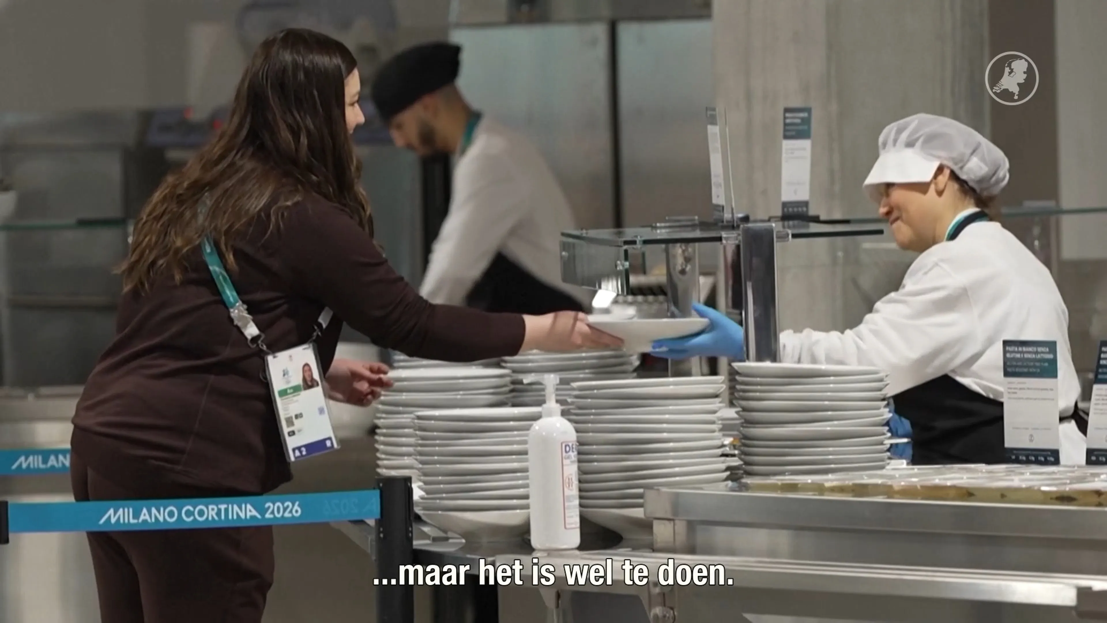 Jenning de Boo over de kwaliteit van het eten op de Winterspelen in Milaan