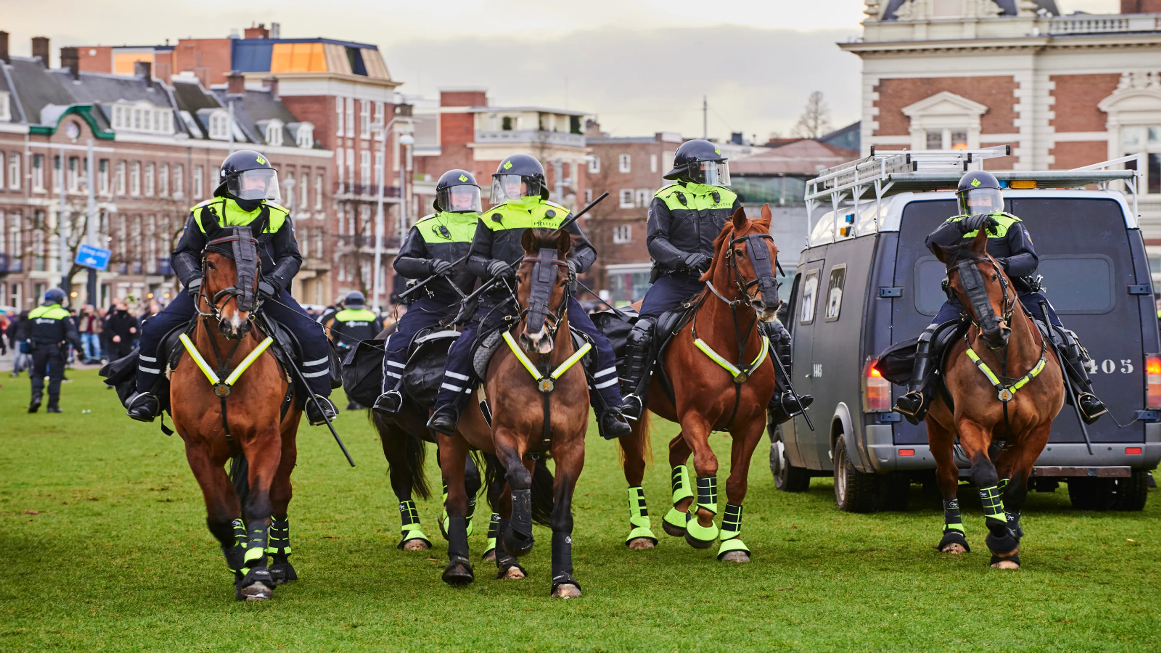 Meerderheid Nederlanders wil dat politie stopt met inzet paarden bij risicovolle demonstraties