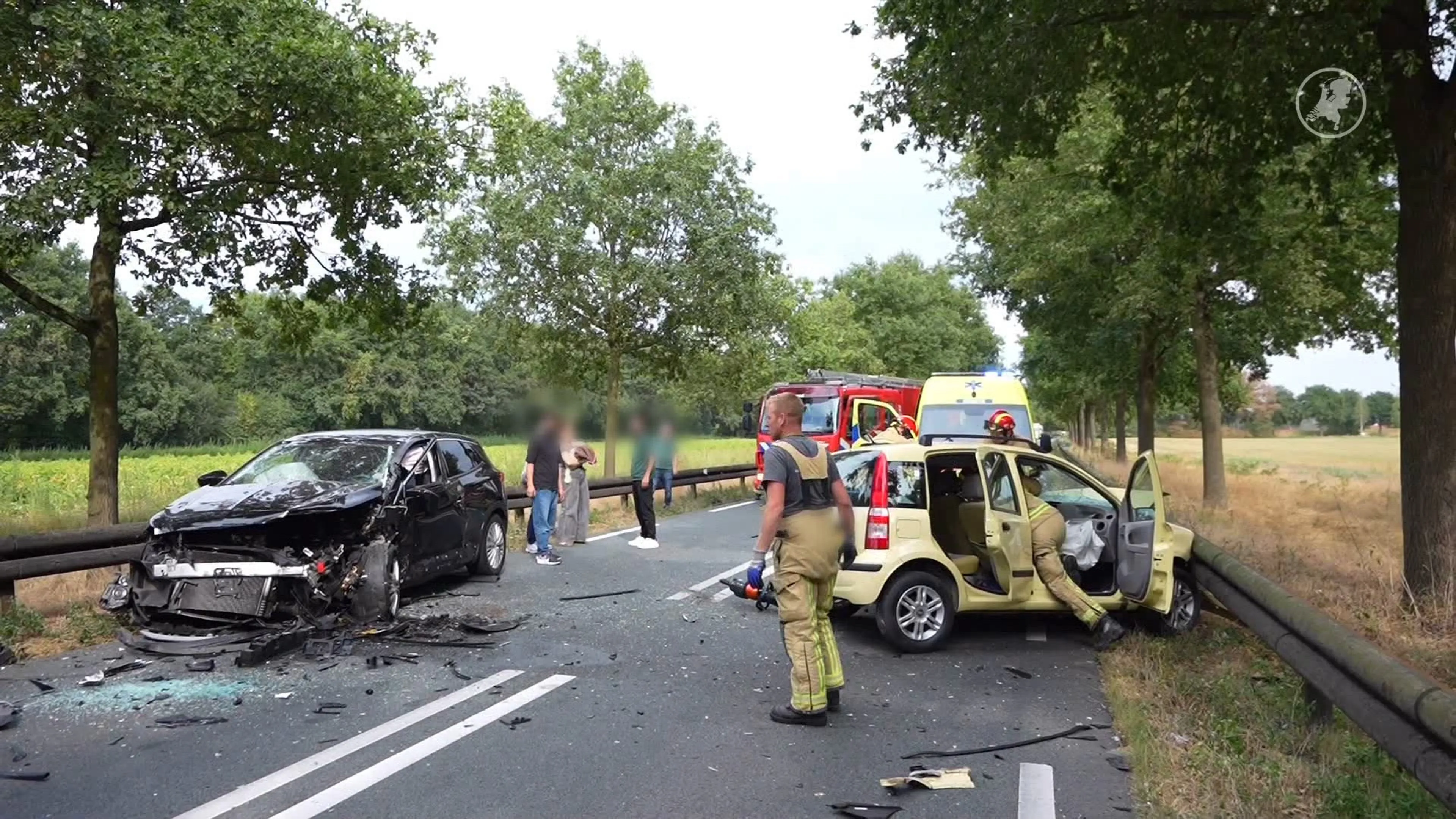 Dode na ongeval op N615 in Lieshout