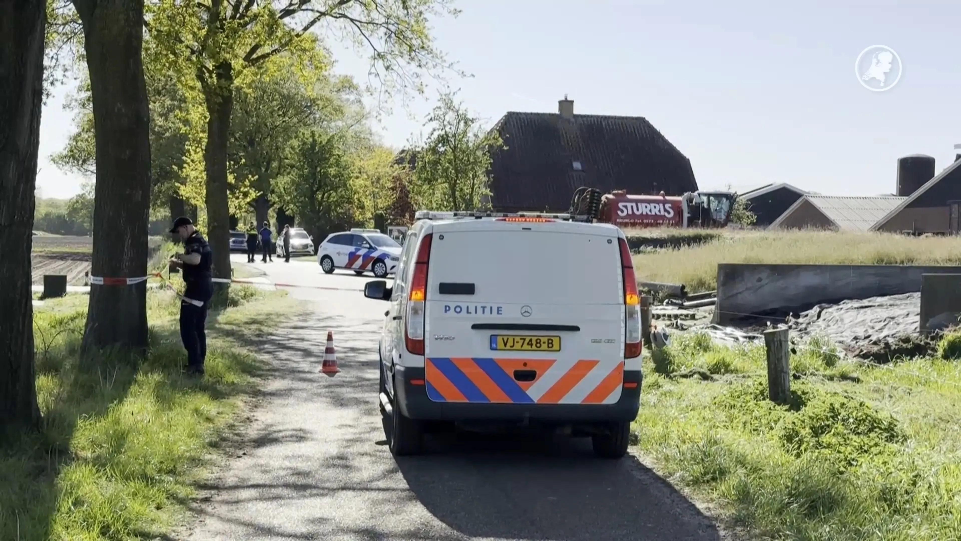 Motorrijder (53) overlijdt bij botsing met landbouwvoertuig in Ruurlo