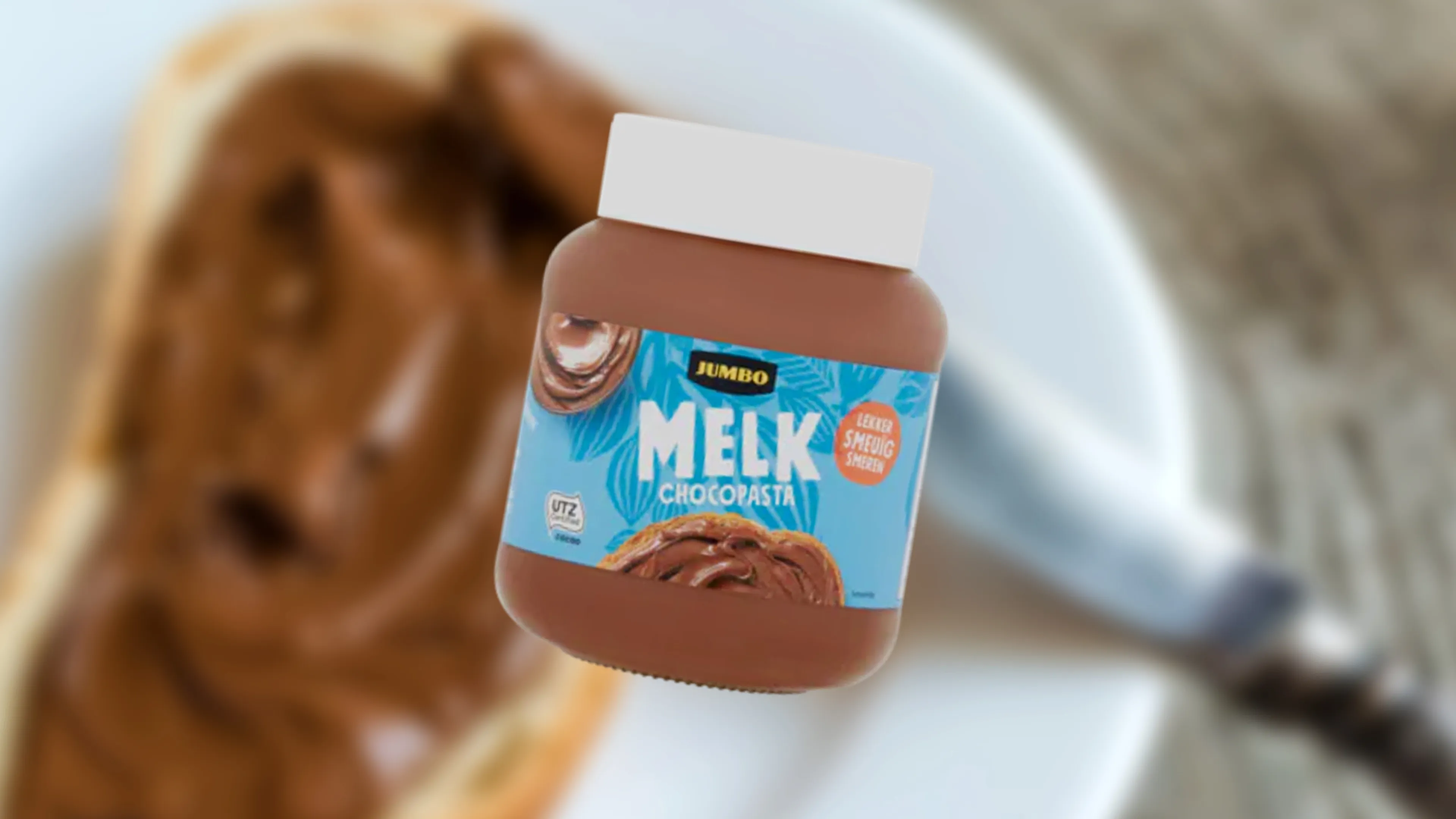 Jumbo roept na pure chocoladepasta ook melkvariant terug