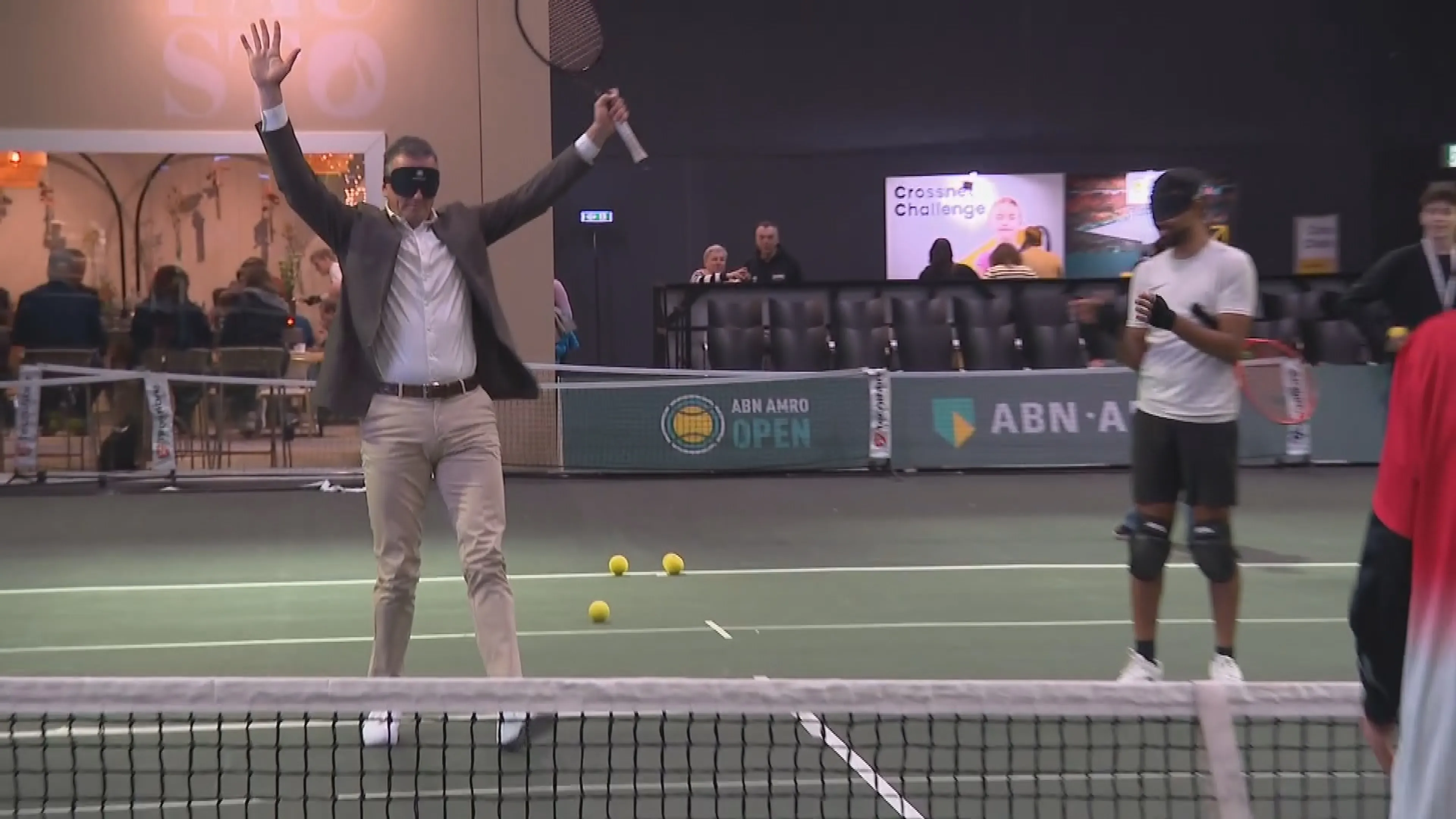 Nederland heeft nog geen blindentennis, Fanny brengt daar verandering in