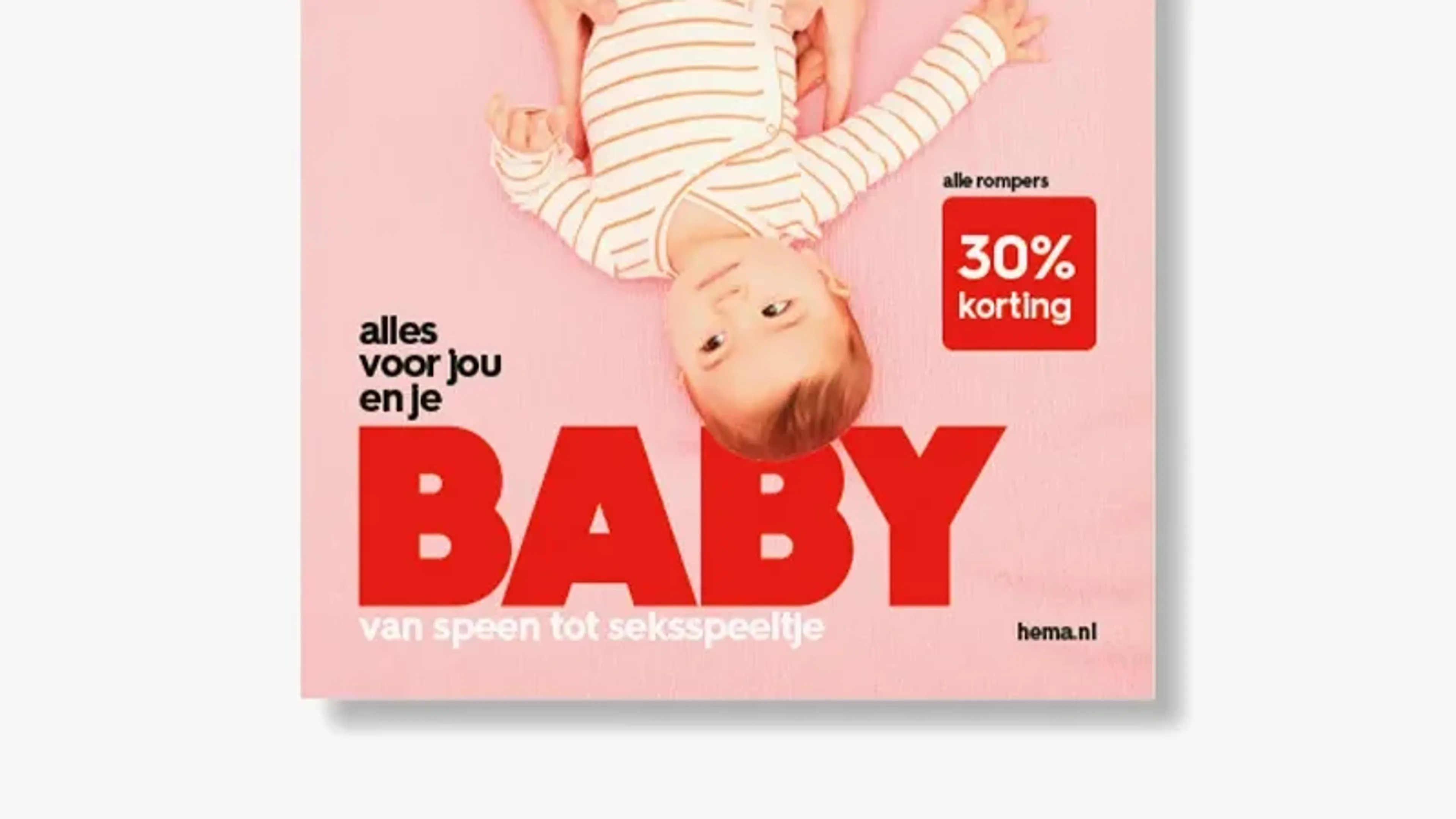 'Van speen tot seksspeeltje': HEMA-reclamefolder maakt de tongen los