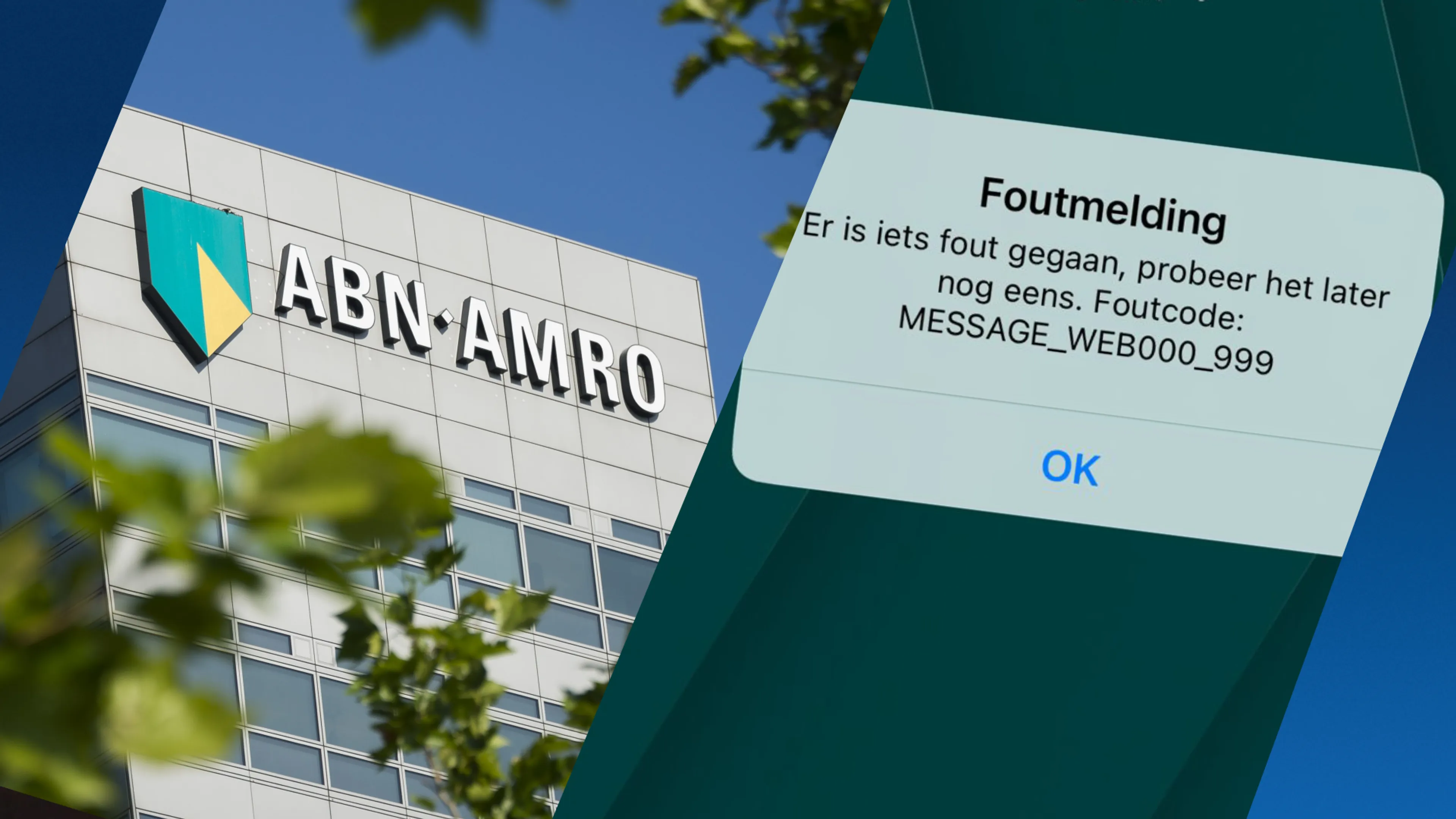 Grote storing bij ABN AMRO verholpen, klanten kunnen weer inloggen