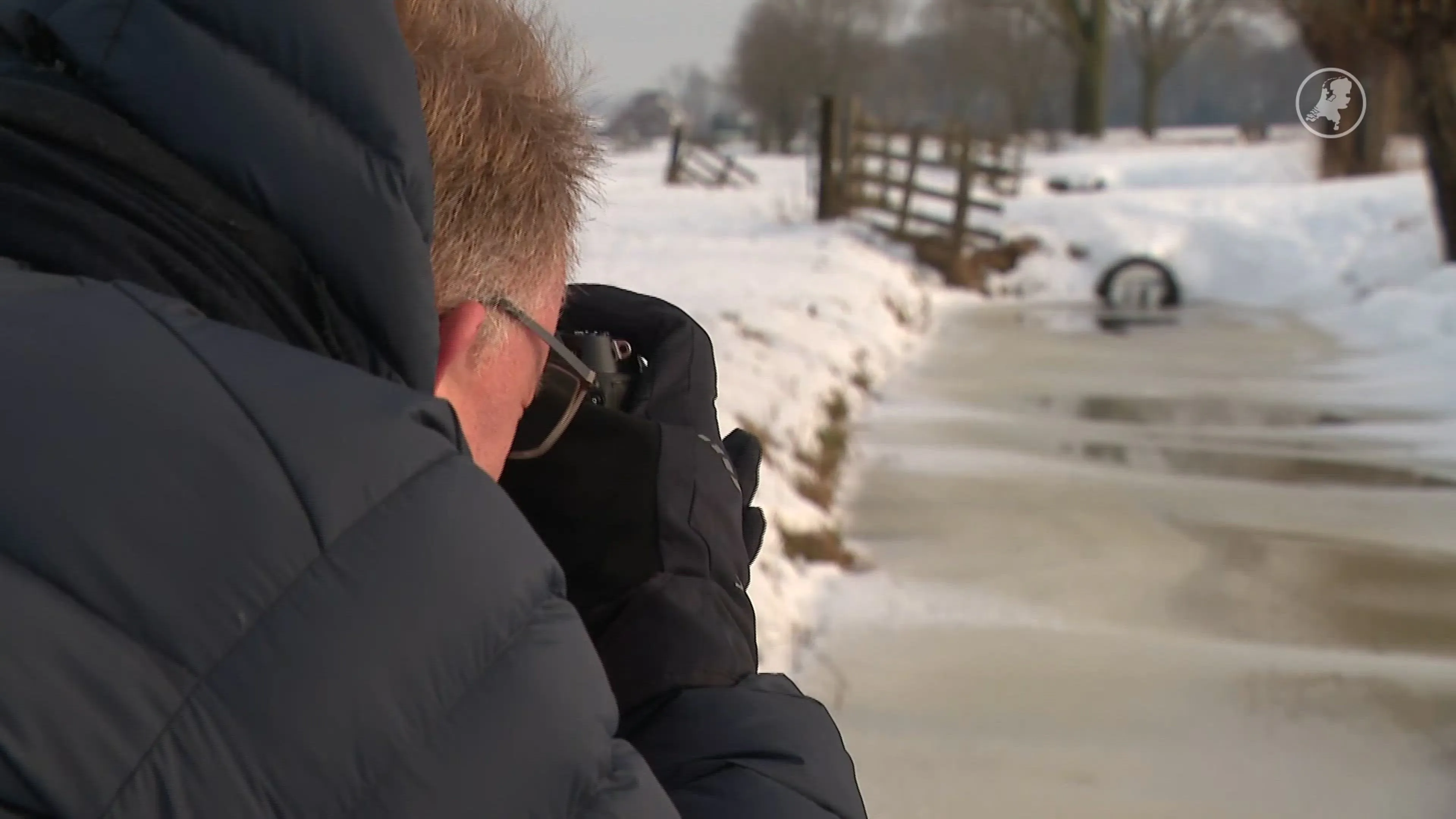 Primetime voor fotografen: Bas en Lies hopen op het ultieme winterkiekje