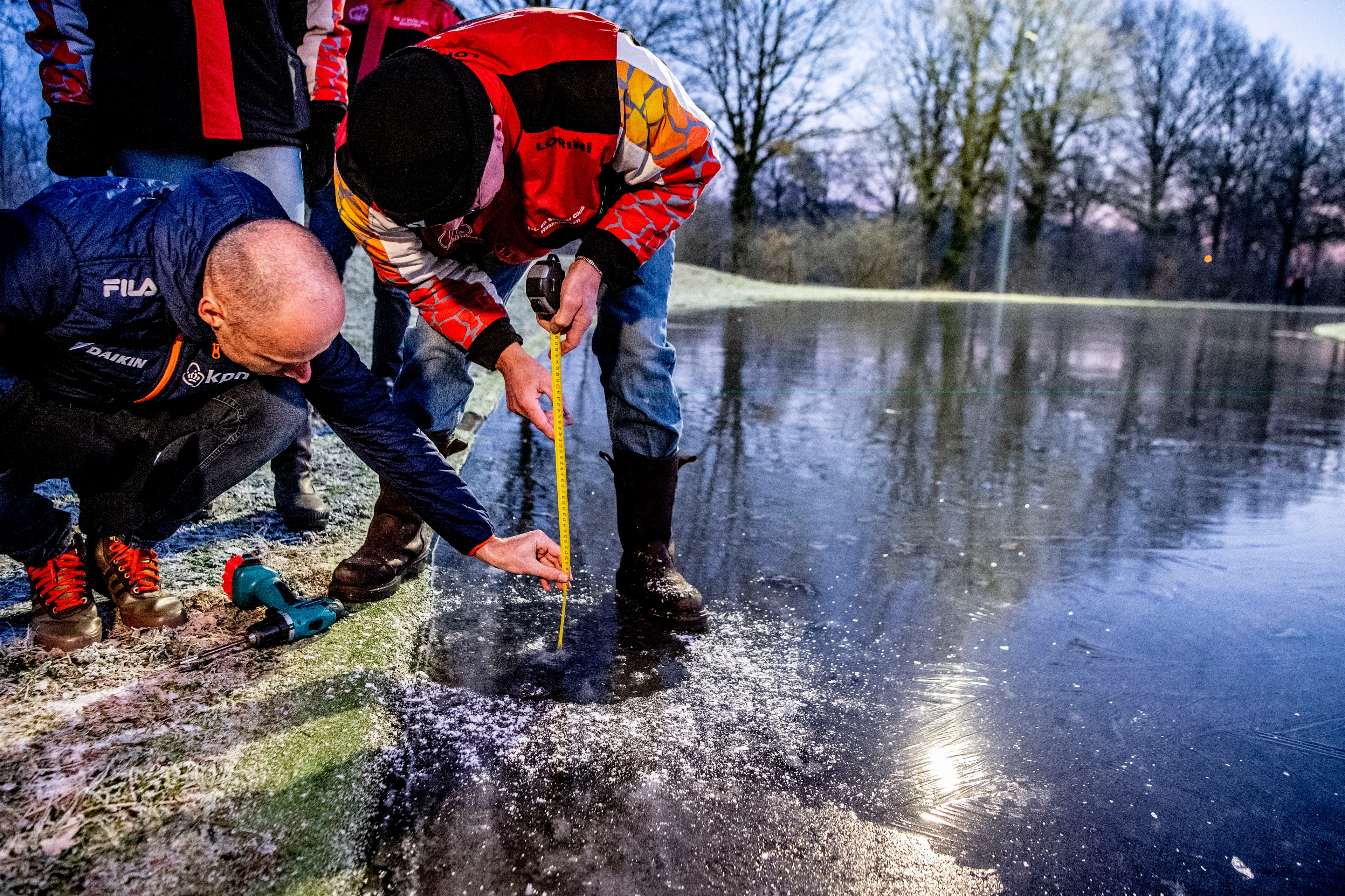 Vindt de eerste marathon op natuurijs dit jaar plaats in Puttershoek?