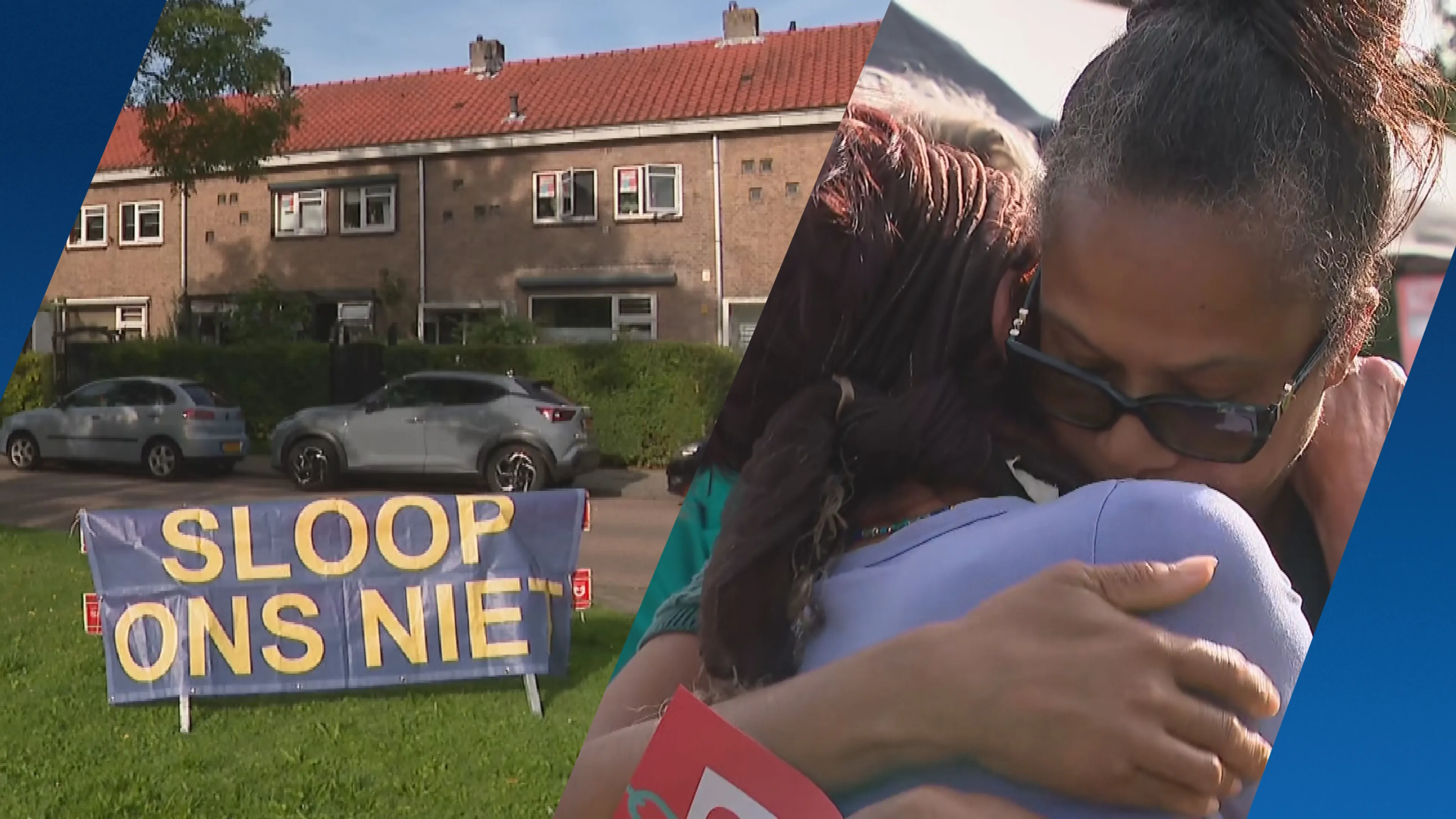 Rotterdammers willen renovatie, maar hun huizen gaan toch tegen de vlakte