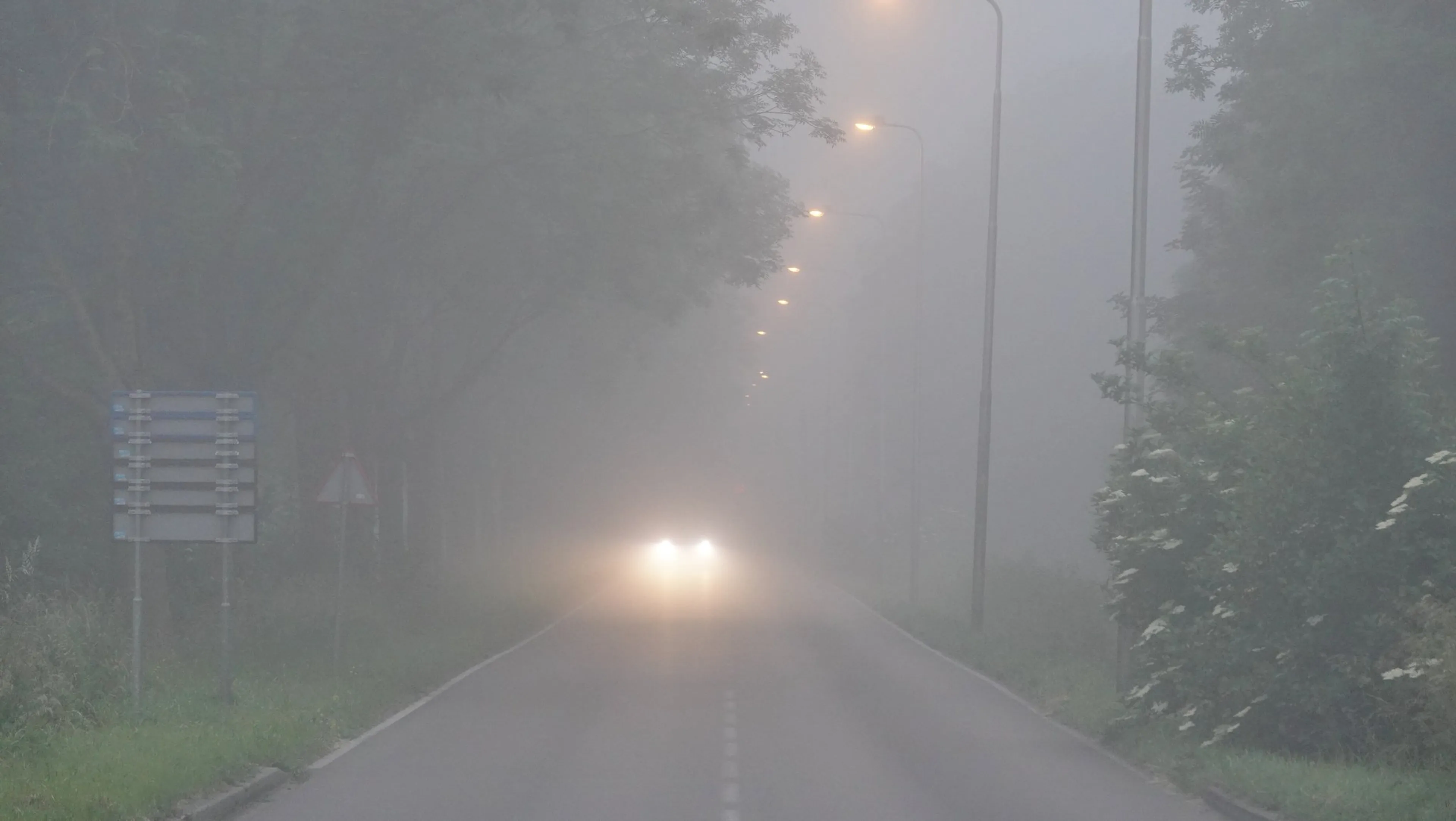 Code geel om dichte mist weer voorbij