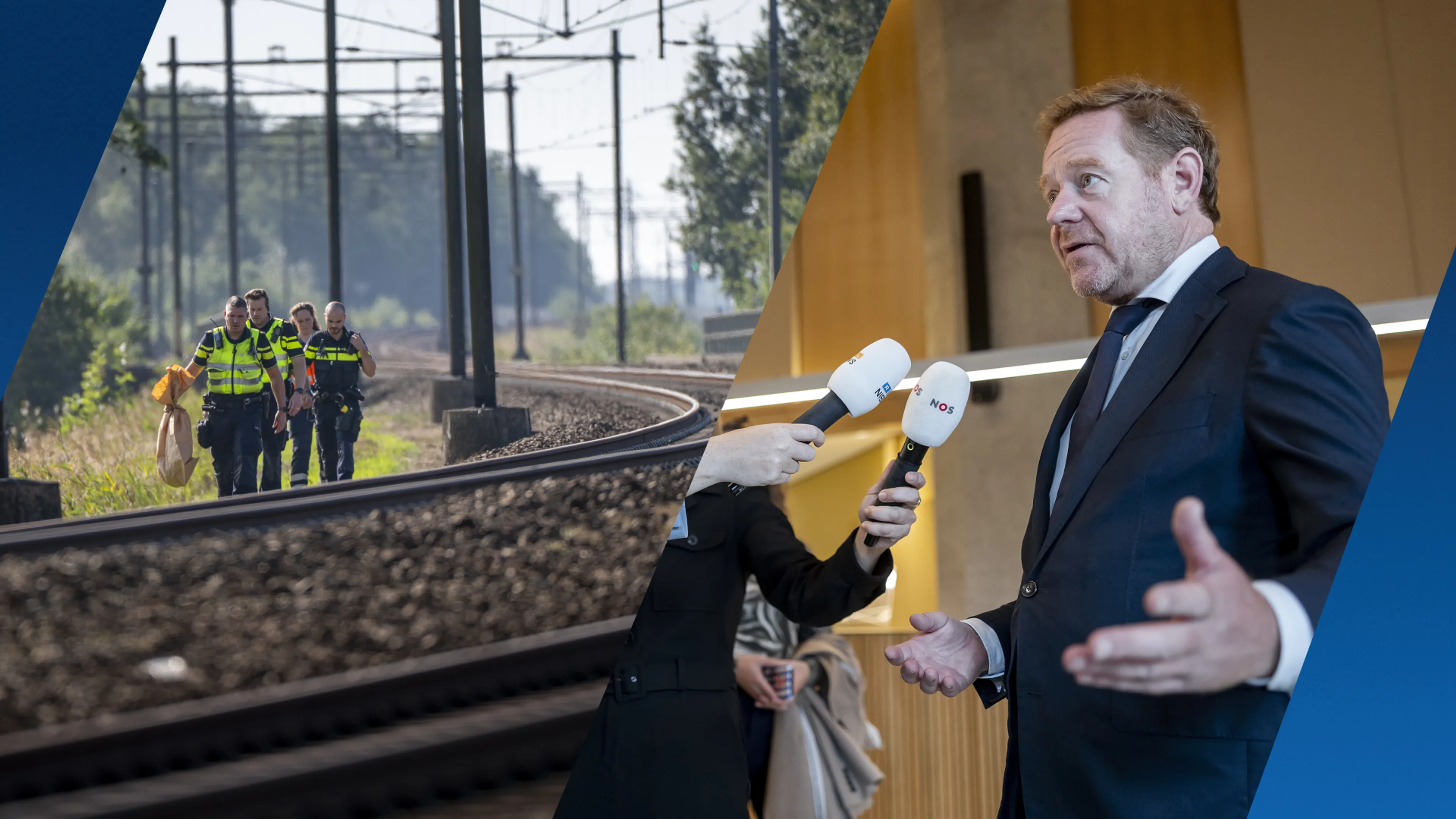 Geen nieuwe sabotage op spoor gevonden, politie jaagt op daders