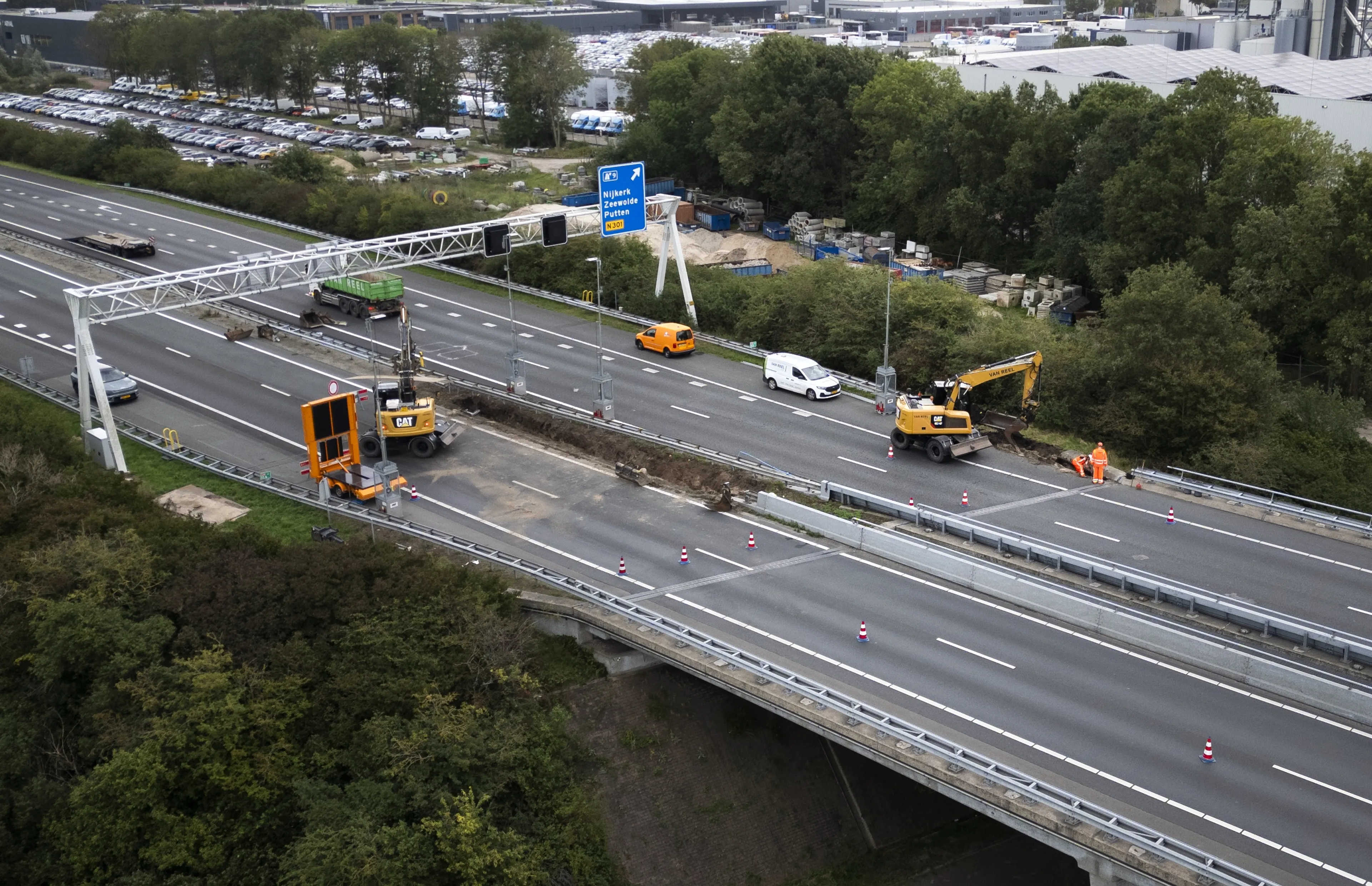 Veel afsluitingen door werkzaamheden: deze bruggen en wegen zijn dicht