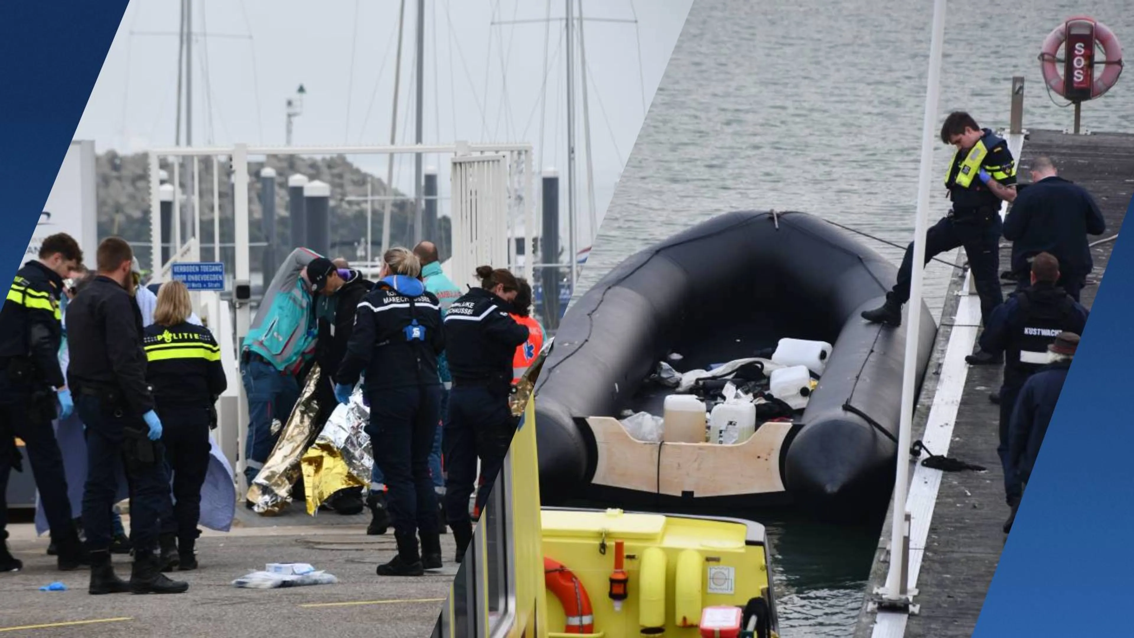 Boot met mogelijk tientallen vluchtelingen aangetroffen bij Breskens