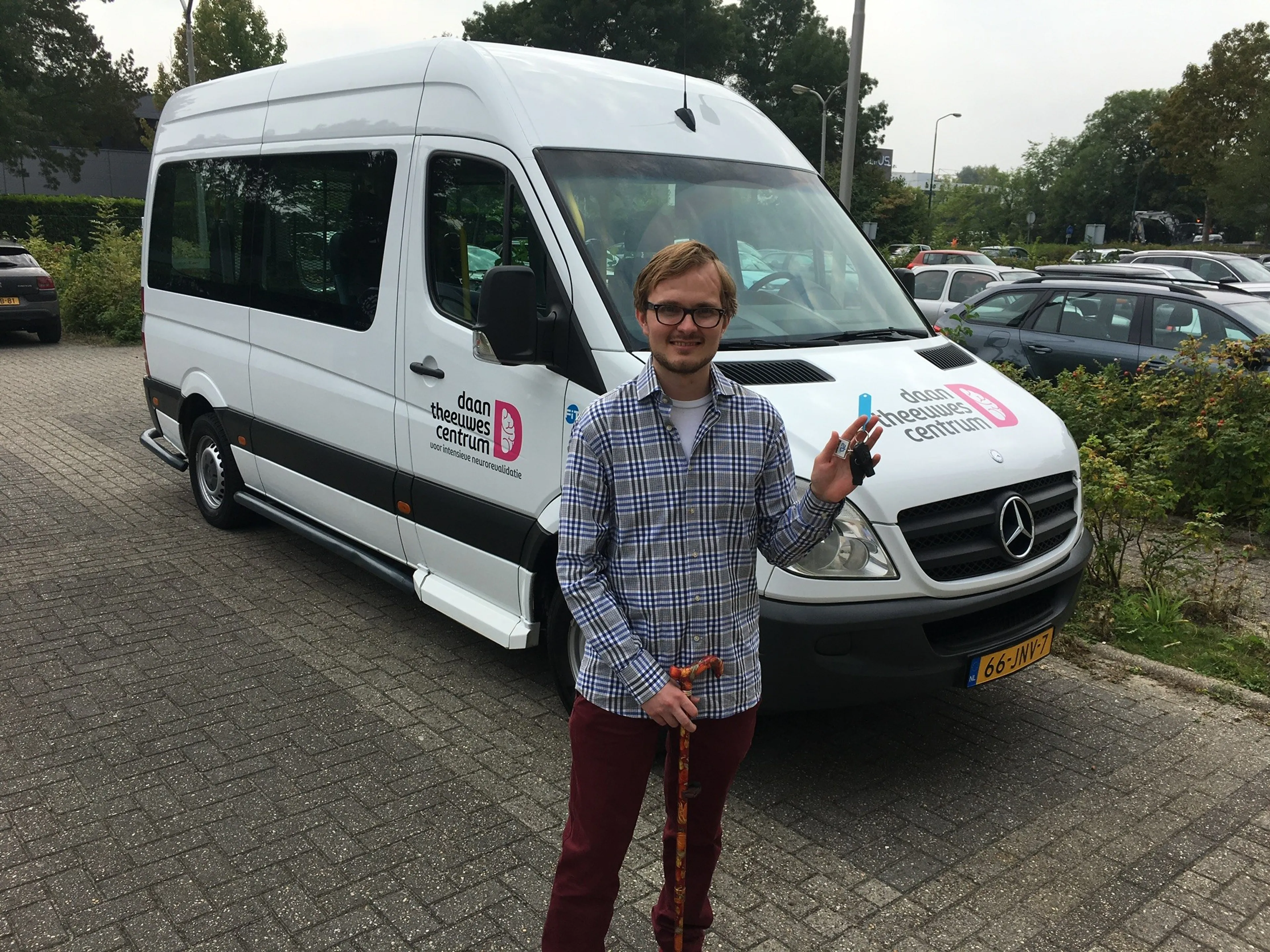 Gestolen rolstoelbussen van revalidatiecentrum Woerden weer terecht: 'Zo blij!'