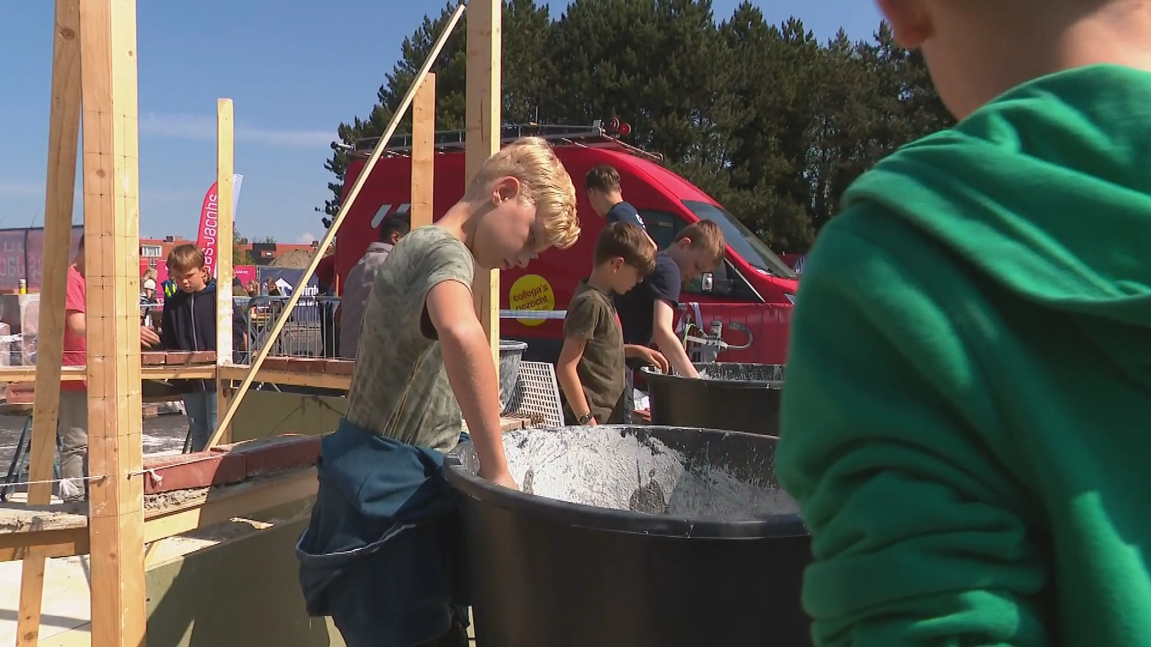 Bouwsector maakt jeugd enthousiast: 'Bij ons wordt Minecraft werkelijkheid' 