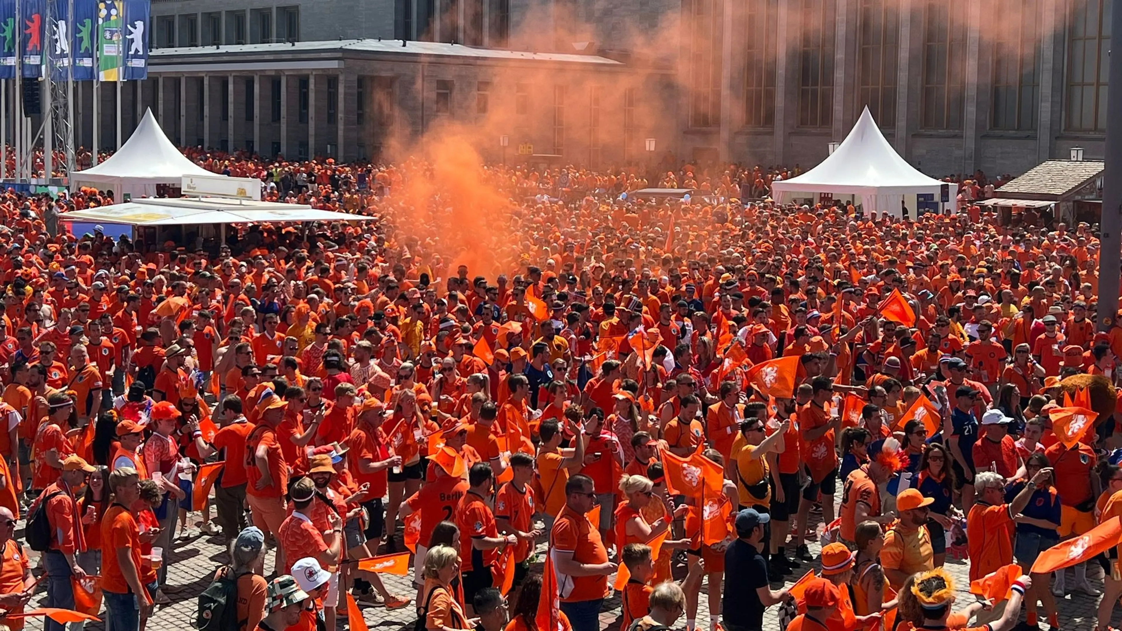 Afstand centrum en stadion in München te groot, onzekerheid over Oranjemars