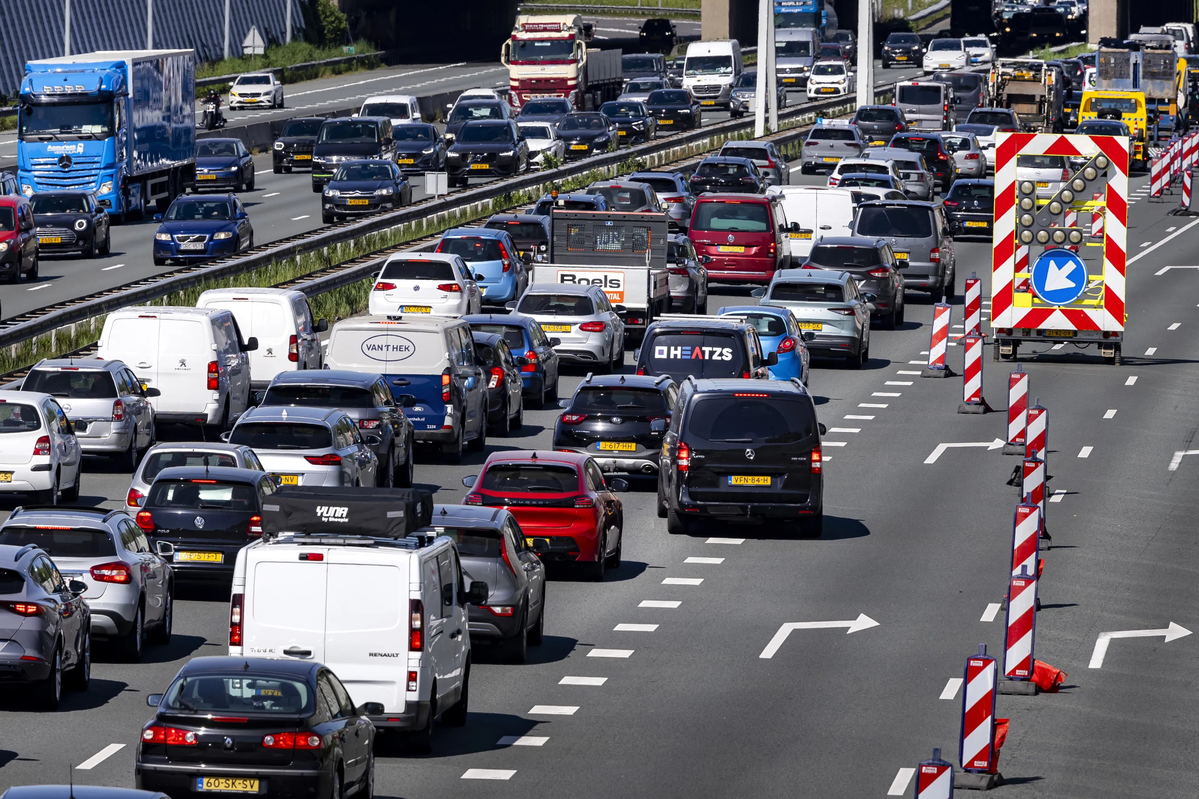 A1 richting Amsterdam zes weken afgesloten: zo reis je toch van A naar B