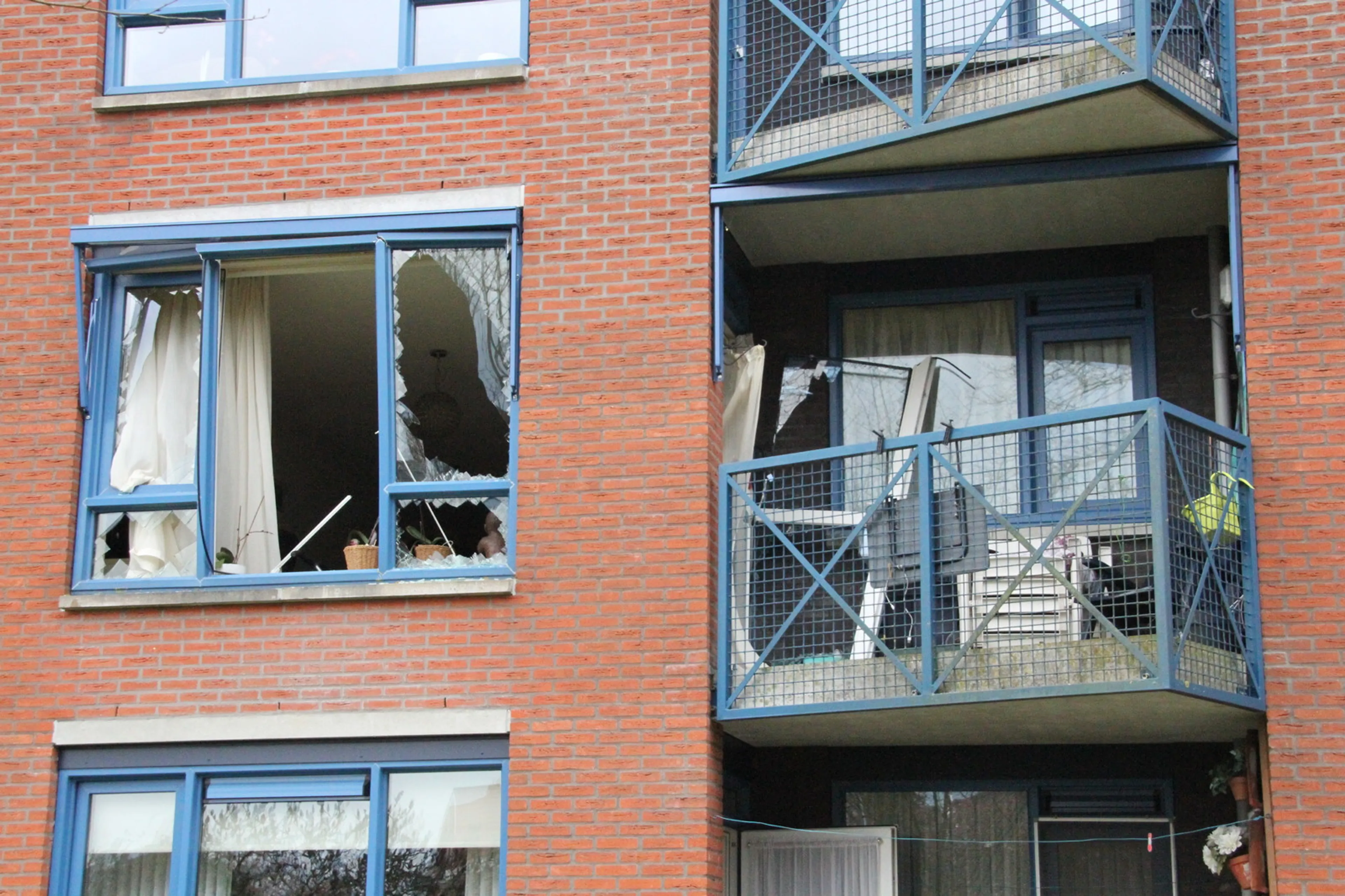 Gasexplosie in appartementencomplex Rijssen: drie woningen onbewoonbaar