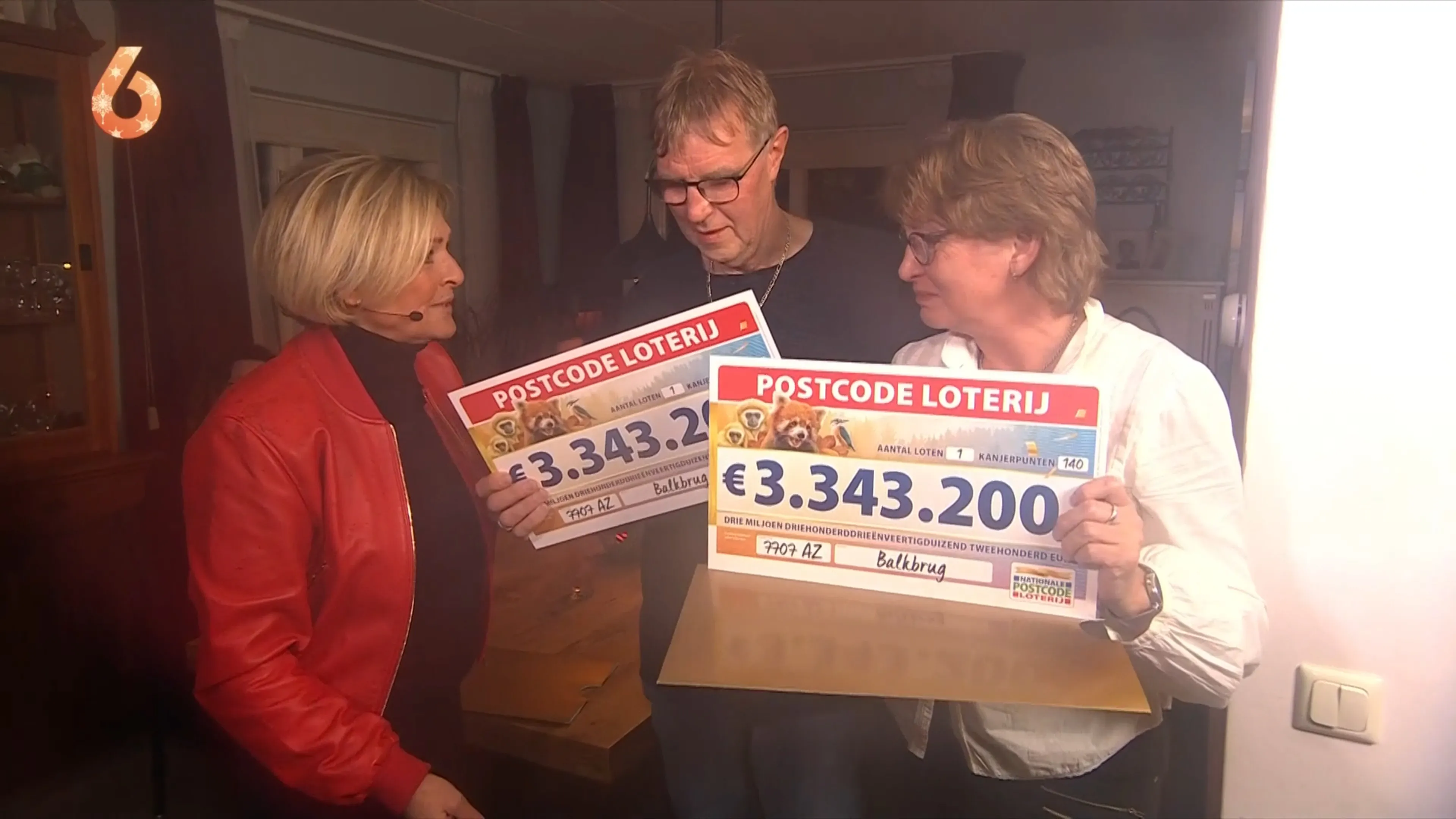 Miljoenenregen zorgt voor tranen en extreem veel blijdschap in Balkbrug