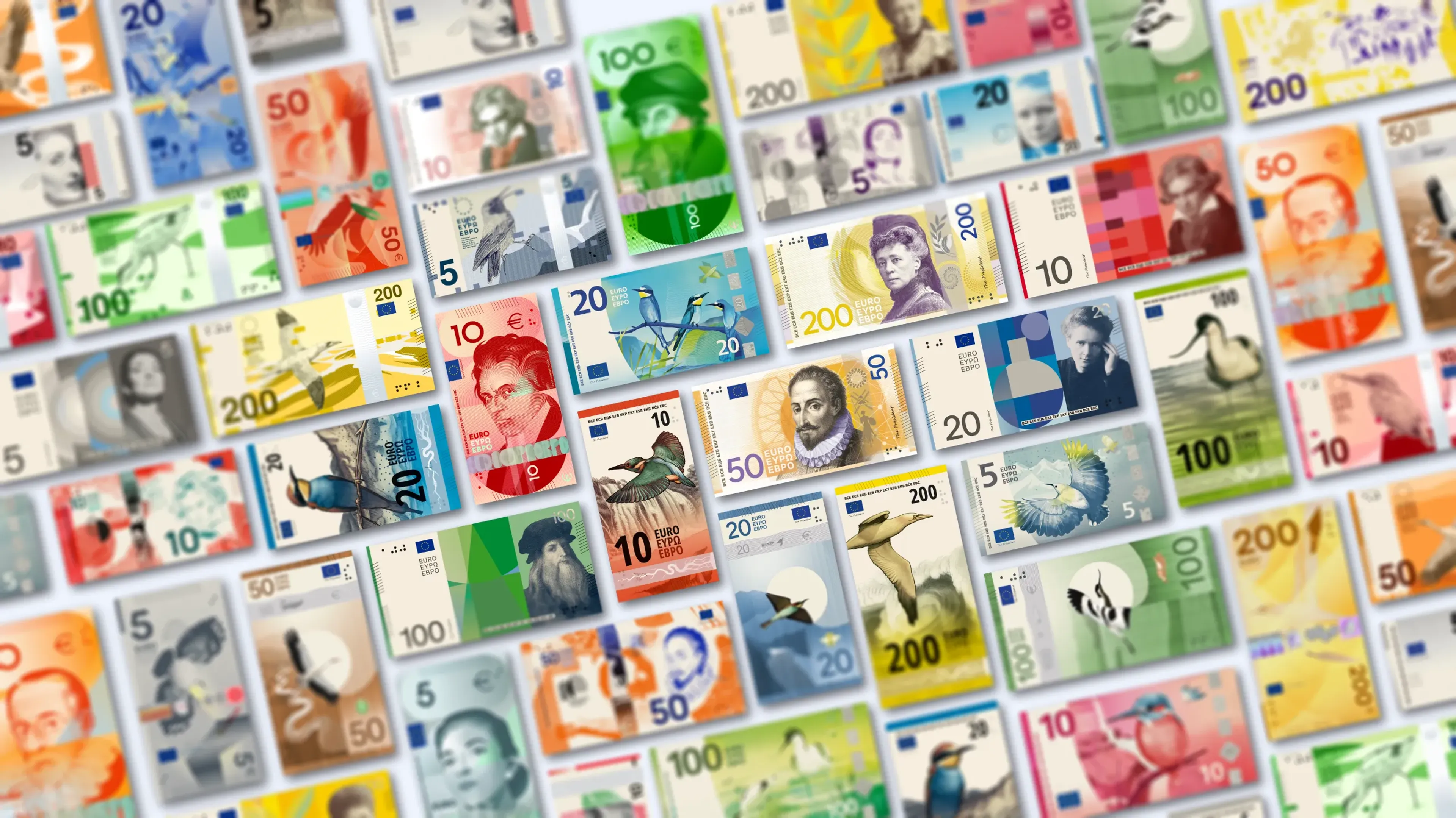 Nieuwe eurobiljetten in aantocht: zo kunnen ze eruit komen te zien