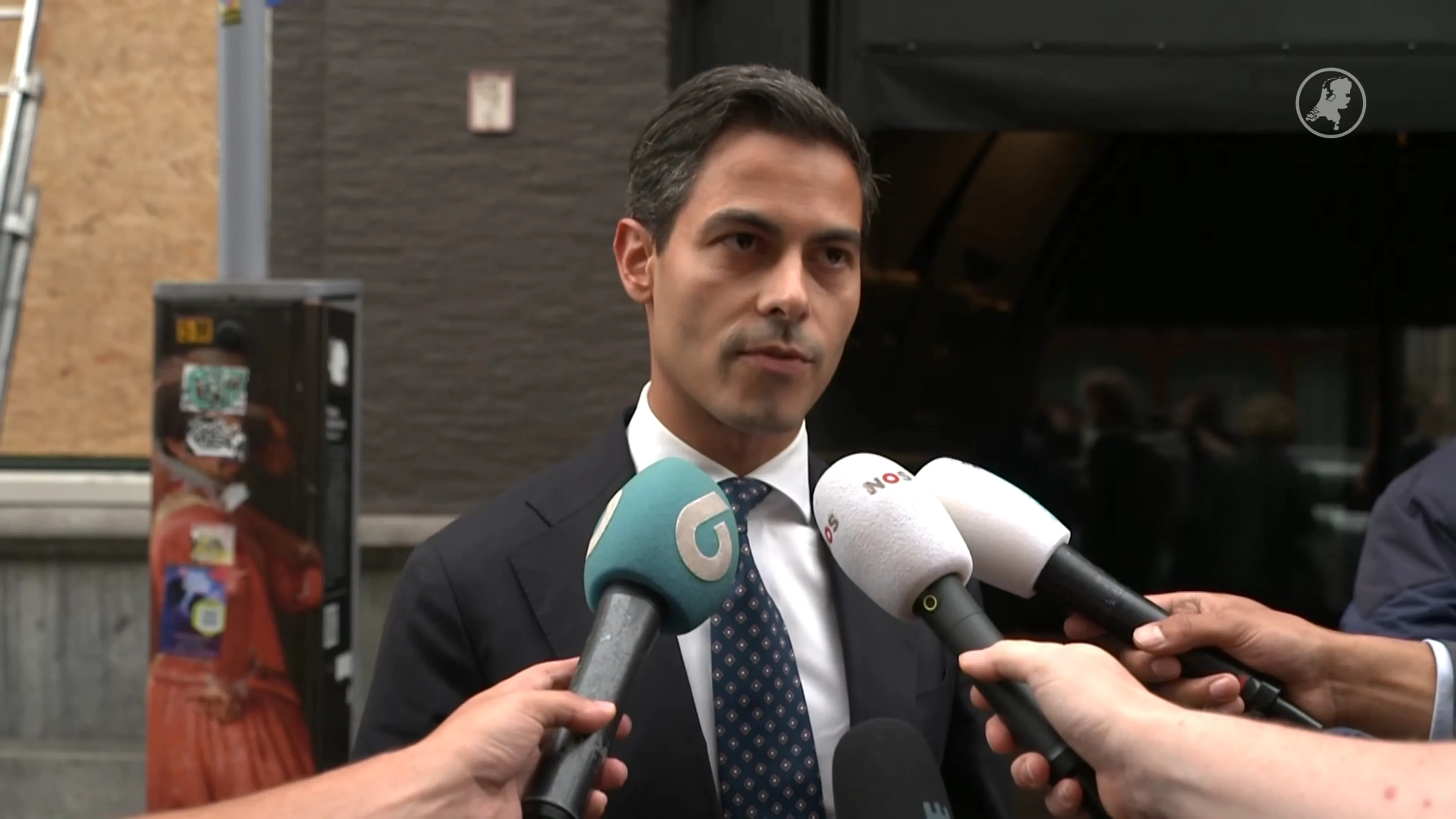 Rob Jetten strijdbaar na aanval op kantoor D66: 'Meer mensen accepteren dit niet'