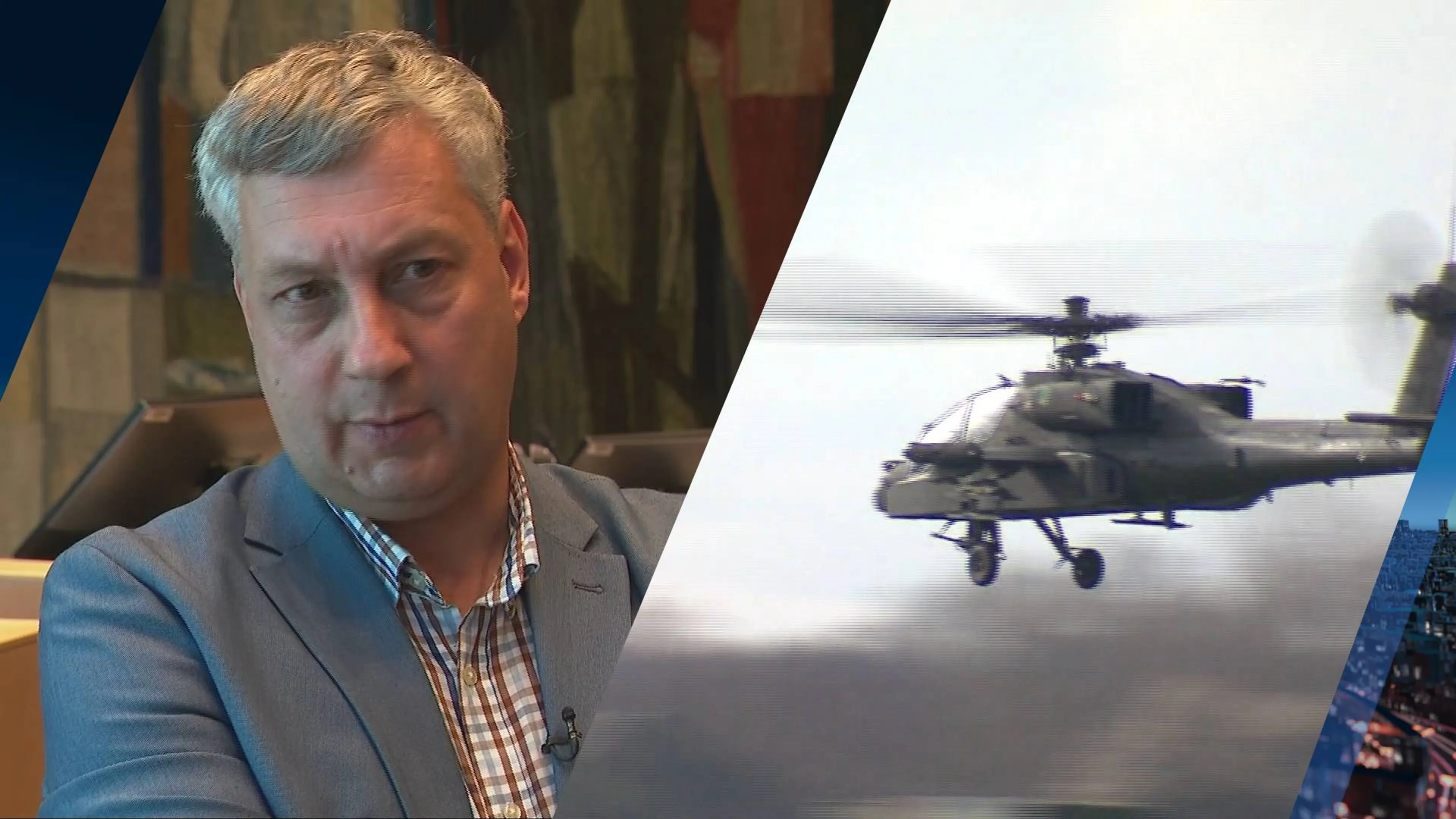 Gijsbert is laagvliegende defensiehelikopters zat, schiet met luchtbuks: 'Beng, beng, beng!'
