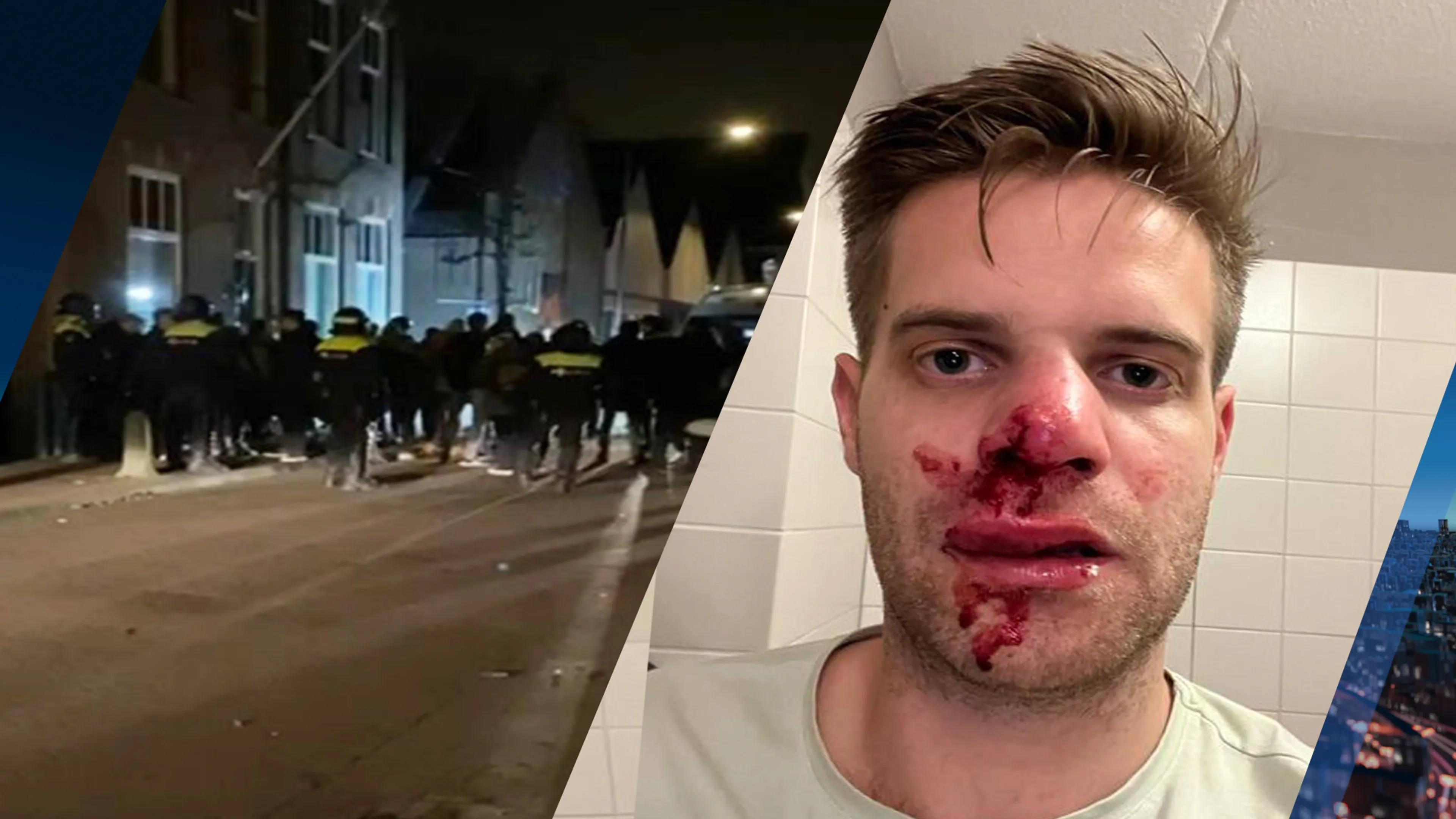 Inwoners 's-Gravendeel boos op ME om 'onterecht uitgedeelde klappen' tijdens jaarwisseling
