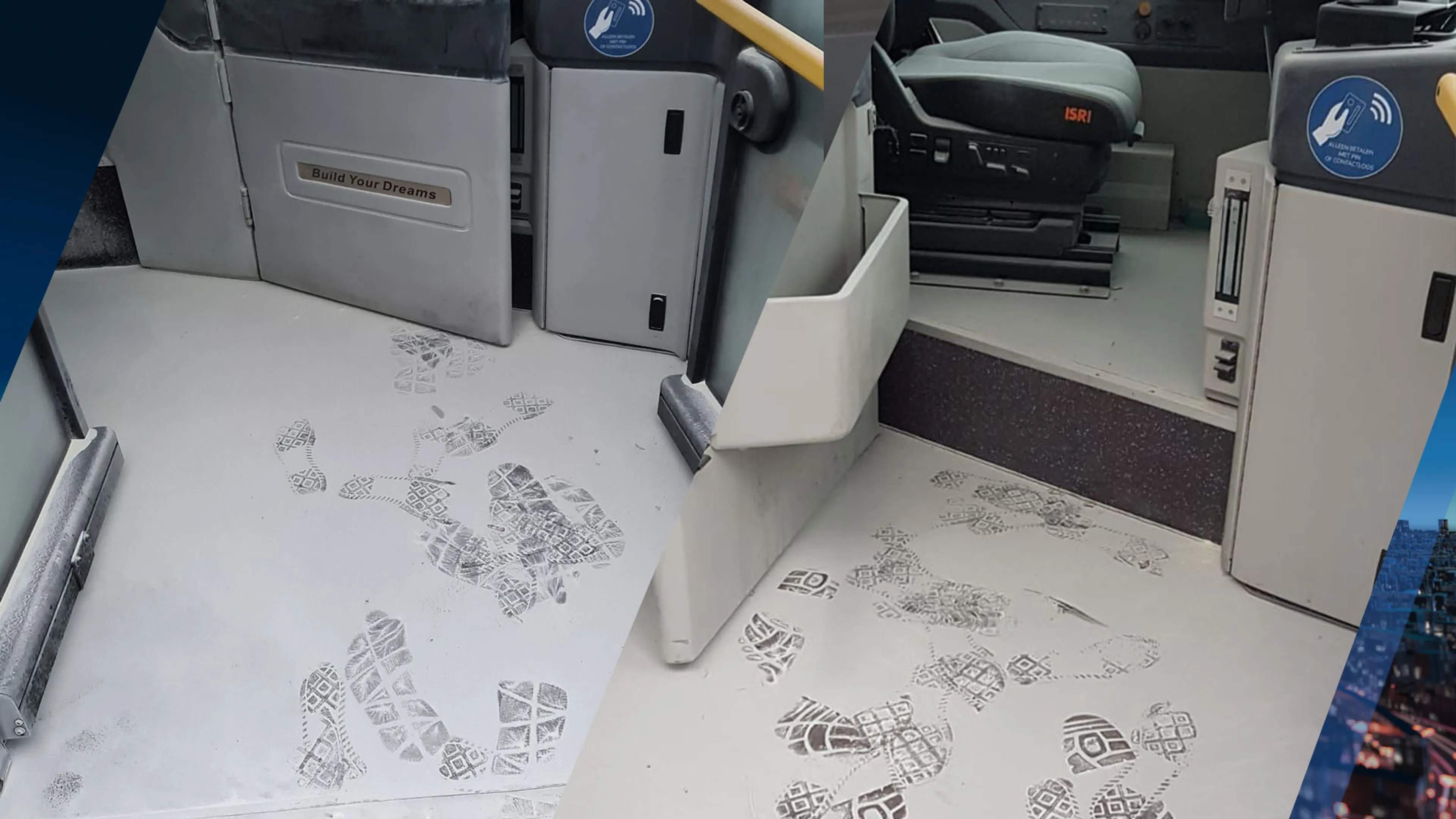 Vandalen spuiten poederblussers leeg in twintig Apeldoornse bussen