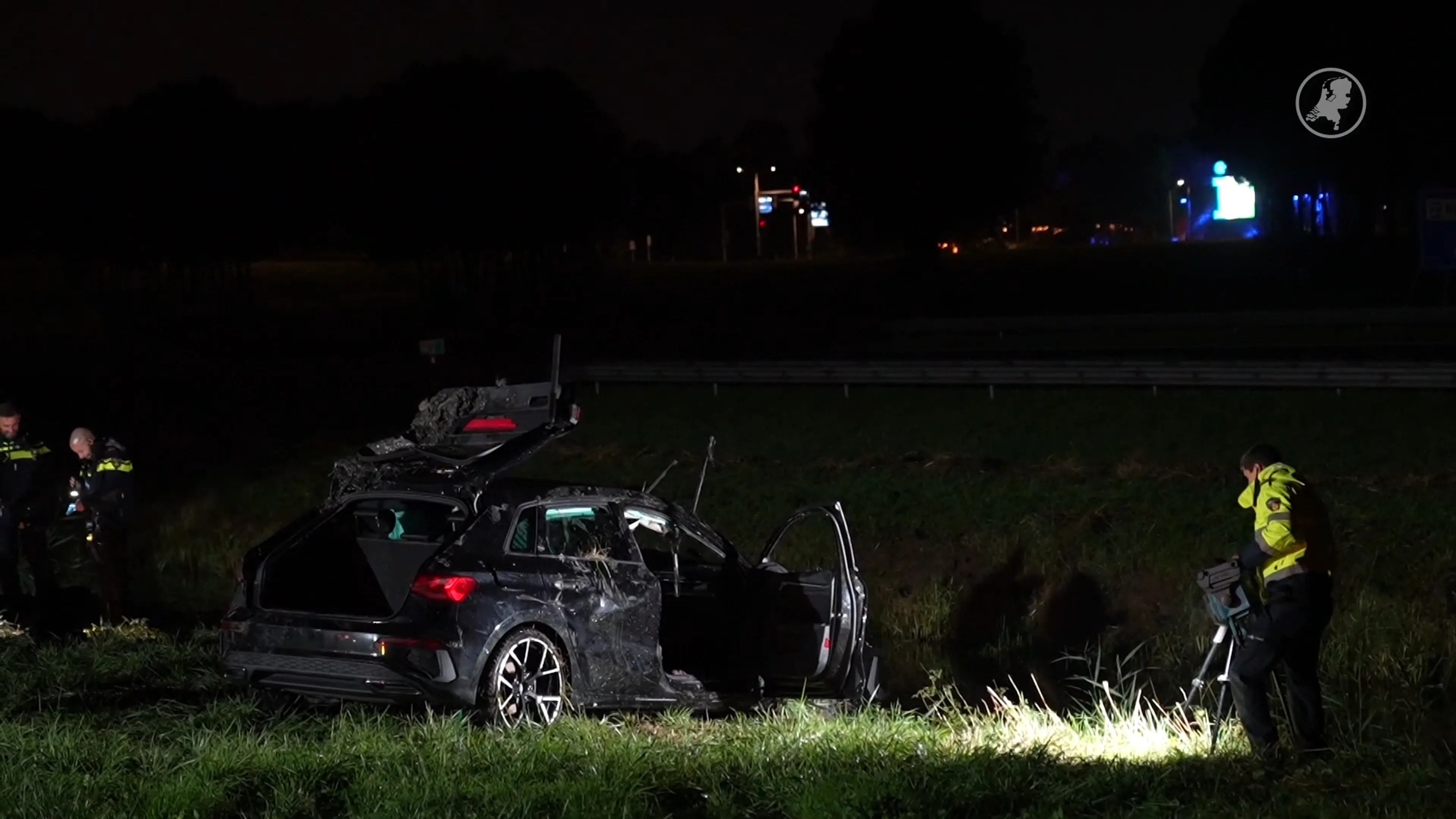 'Dode bij zwaar ongeluk op A325 bij Elst'