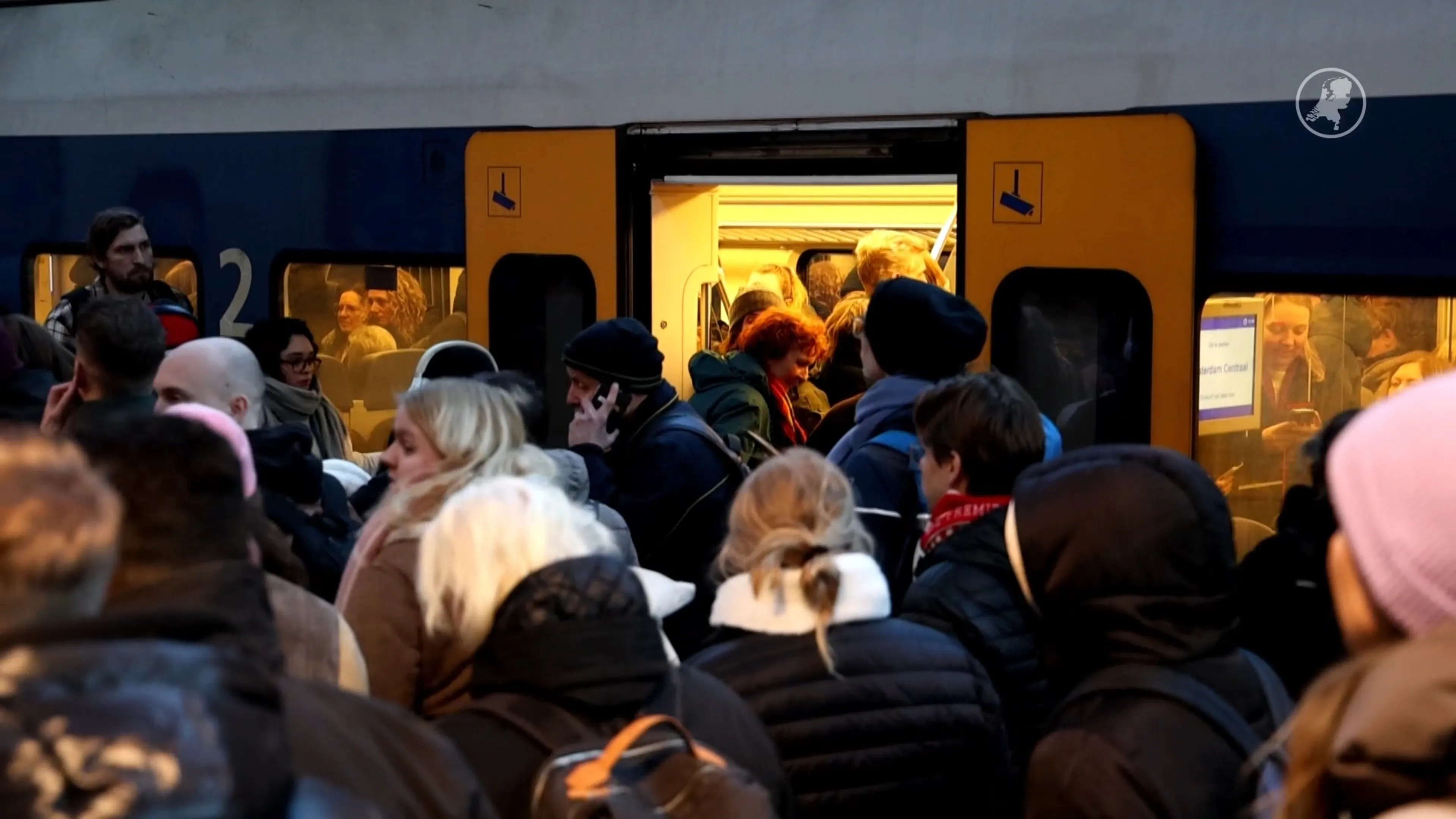 Winterweer ontregelt groot deel van het land