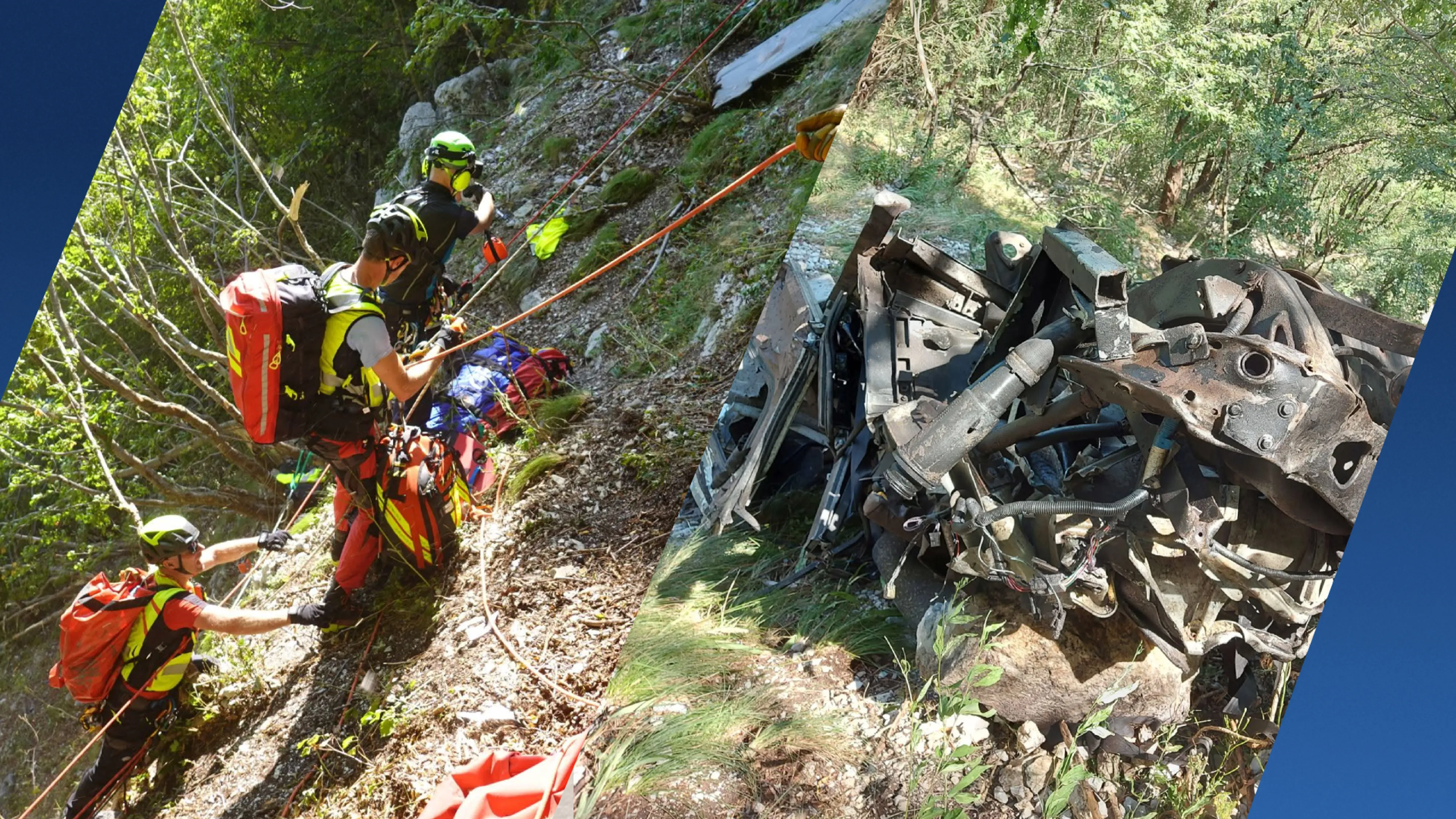 Nederlander (59) overleden in Slovenië nadat auto in ravijn stort