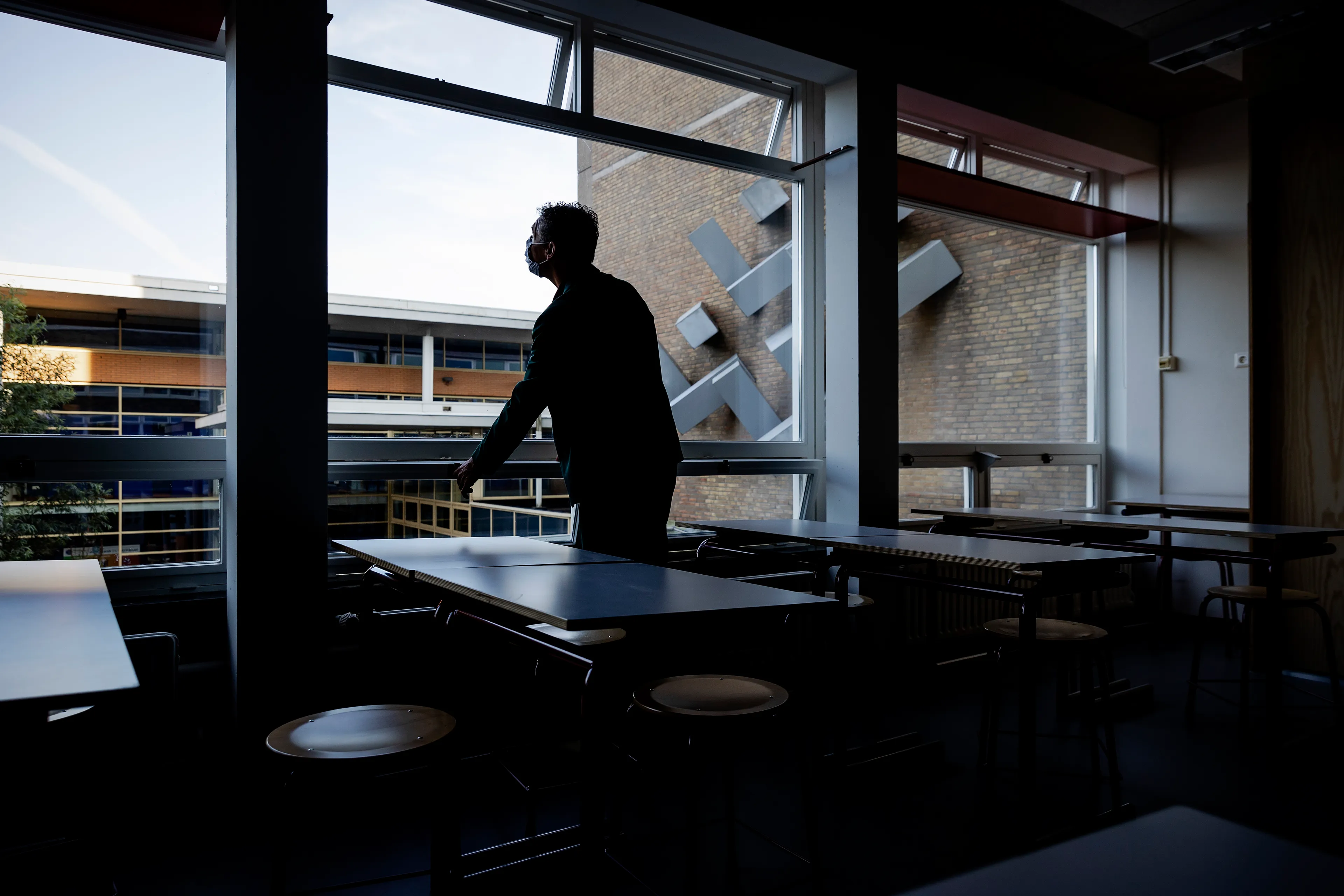 Veel leraren op middelbare scholen zijn bang om corona te krijgen